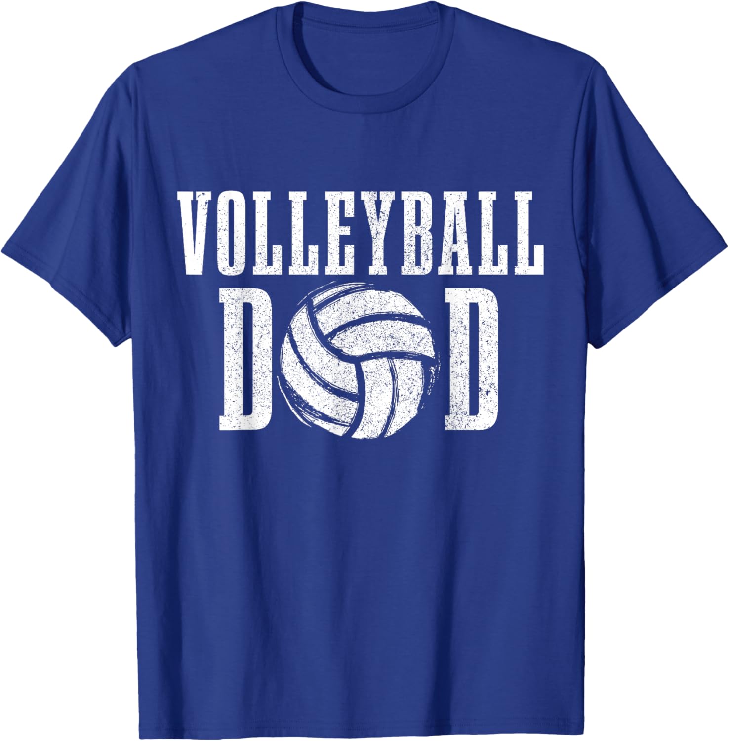 Volleyball Dad Father's Day Sports Volleyball T-Shirt - T-Shirt | Royal