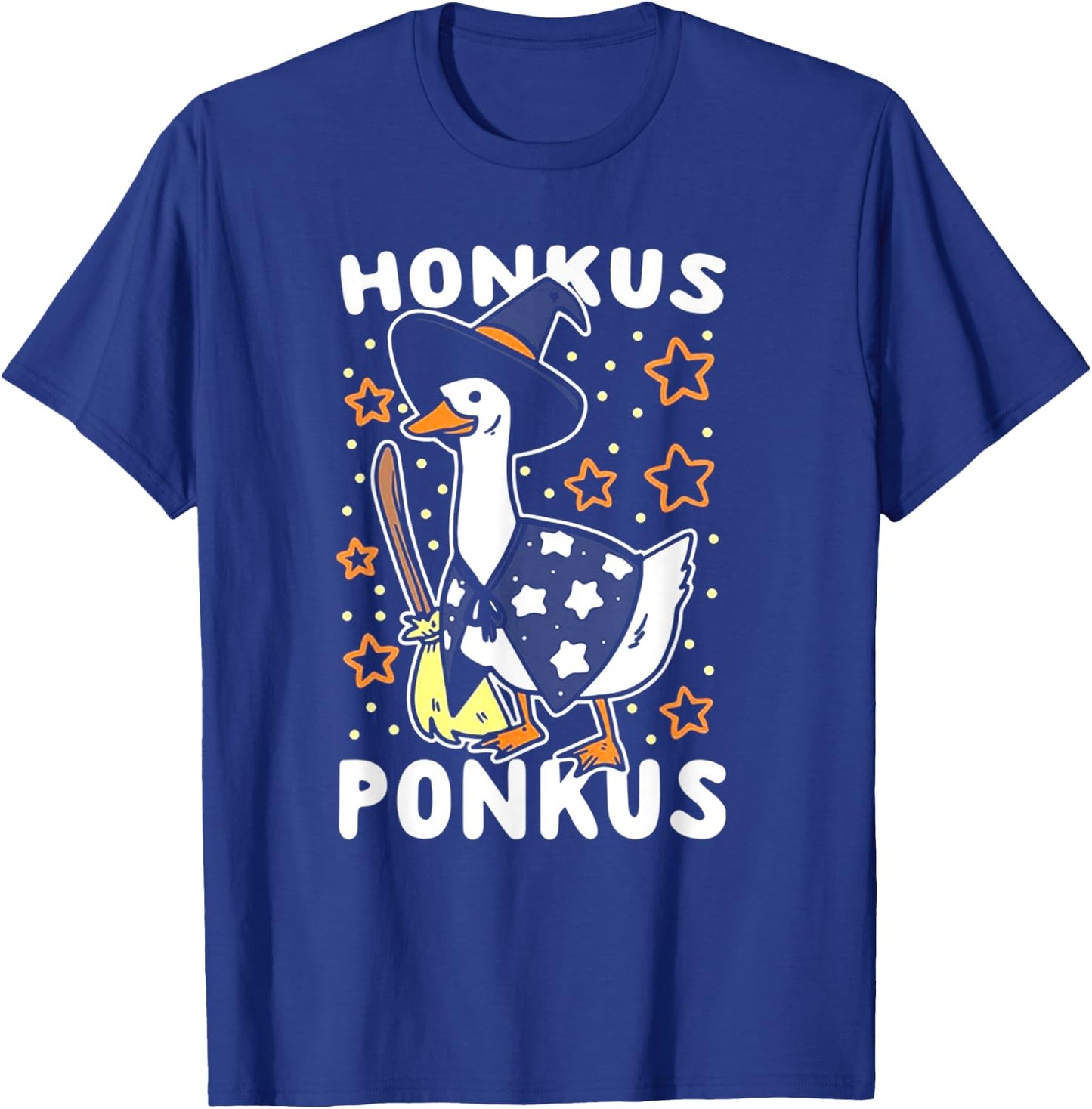 Honkus Ponkus Goose Halloween T-Shirt - T-Shirt | Royal