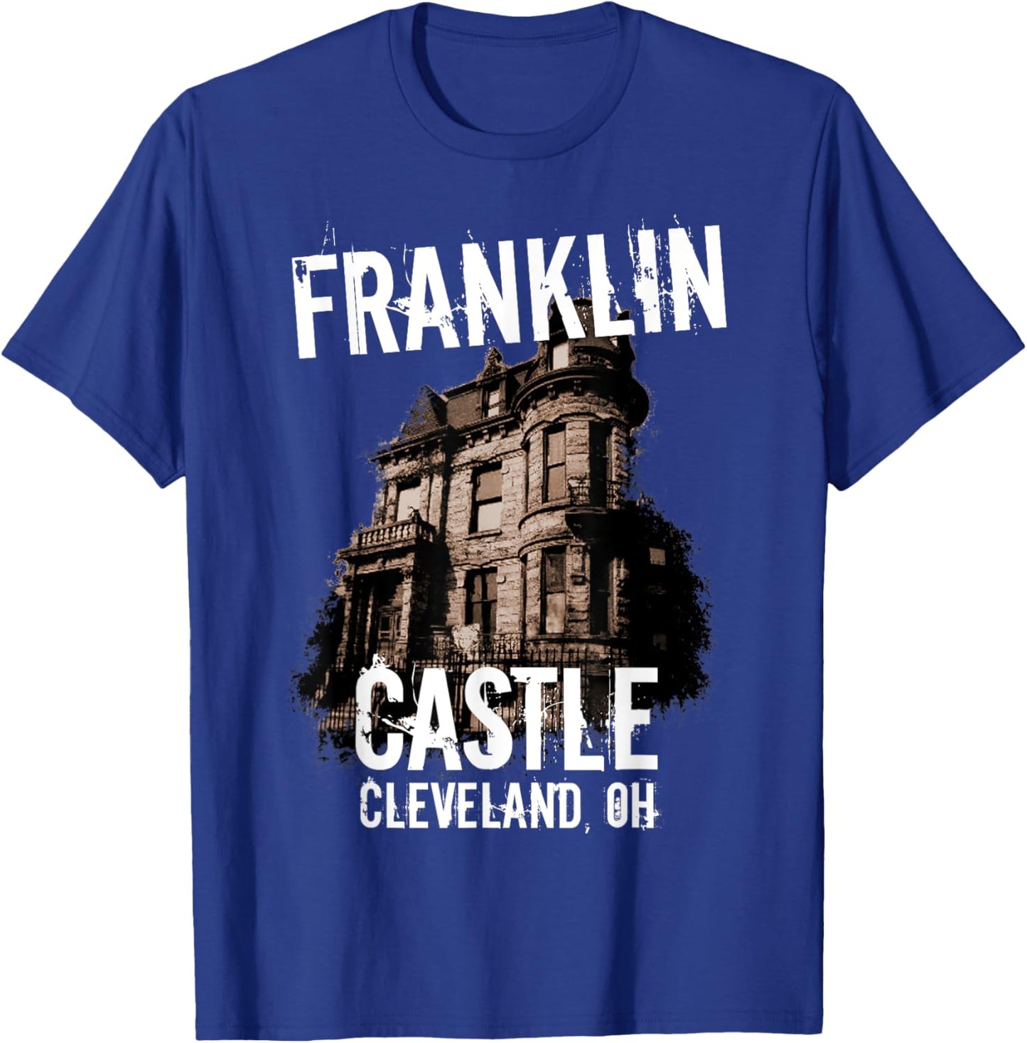 Franklin Castle - Haunted Landmark Of Cleveland T-Shirt - T-Shirt | Royal