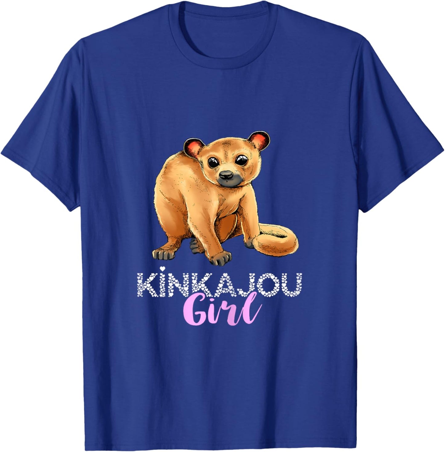 Kinkajou Girl Honey Bear Night Walker Night Ape Lover T-Shirt - T-Shirt | Royal