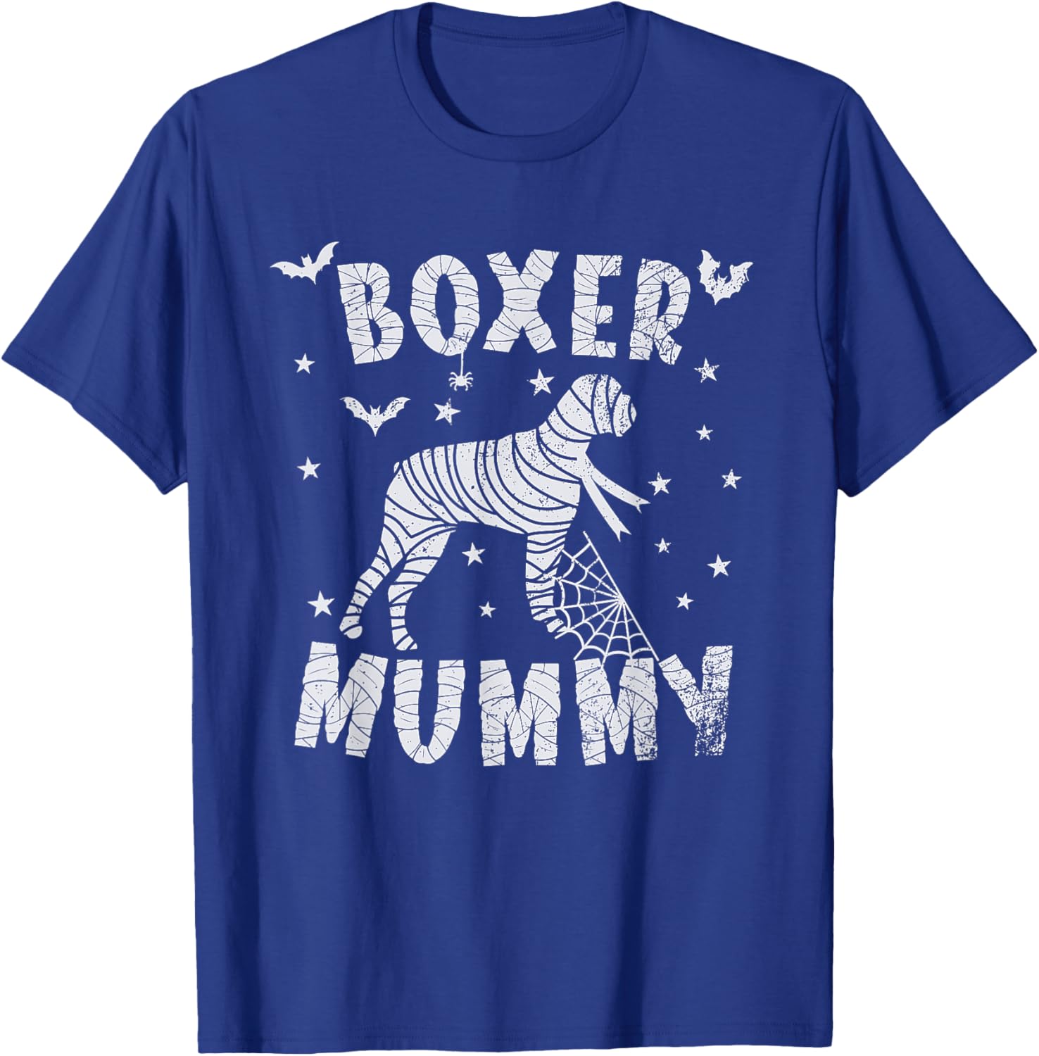 Boxer Dog Mama - Halloween T-Shirt - T-Shirt | Royal