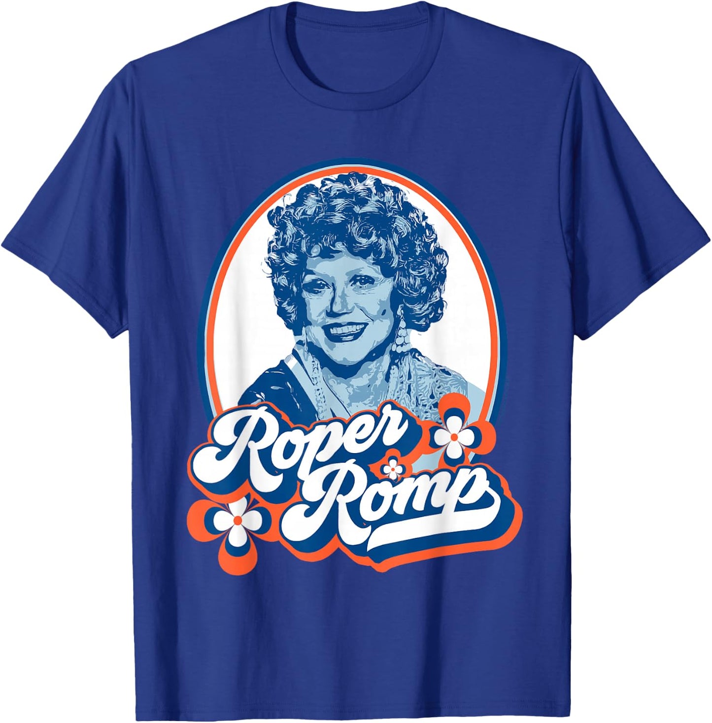 Roper Romp! Mrs. Helen Roper Three's Company Retro T-Shirt - T-Shirt | Royal