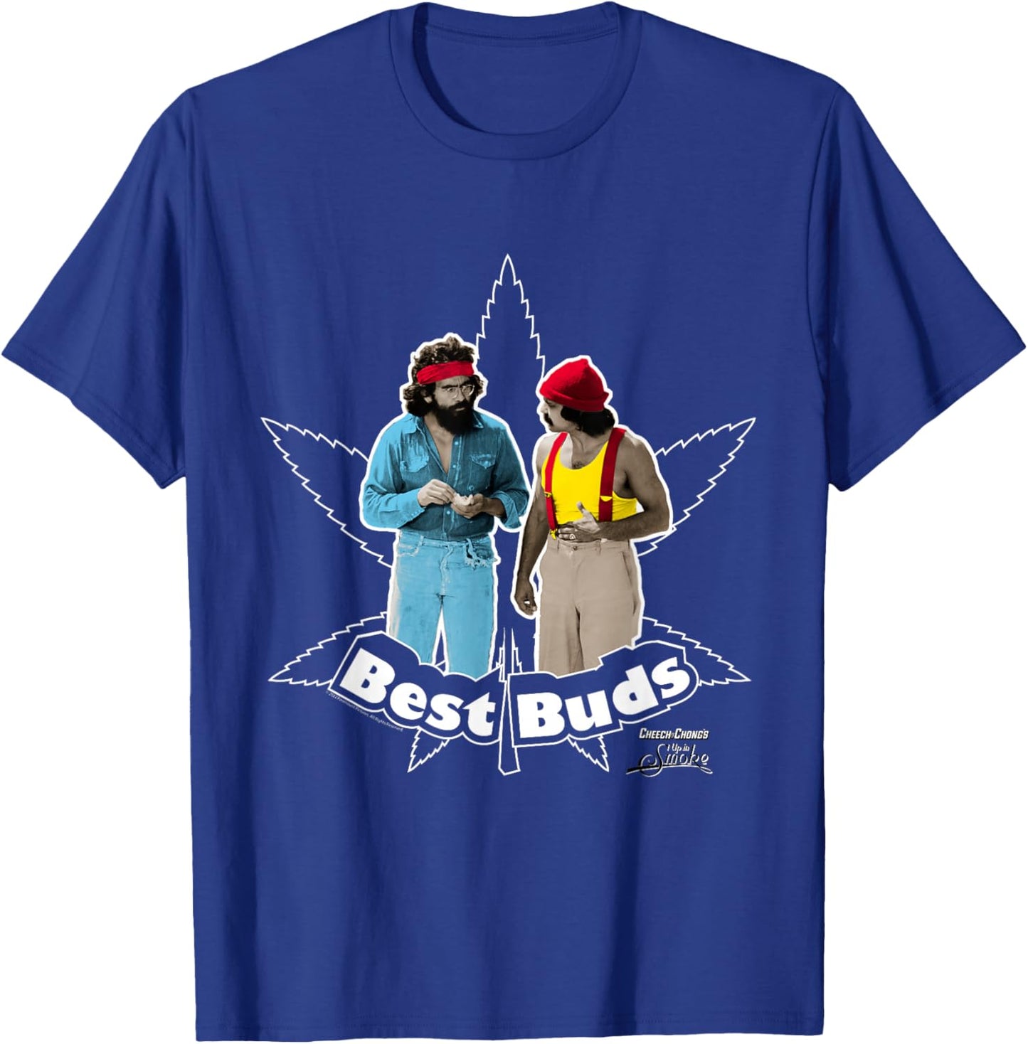 Cheech and Chong's Up in Smoke Best Buds T-Shirt - T-Shirt | Royal