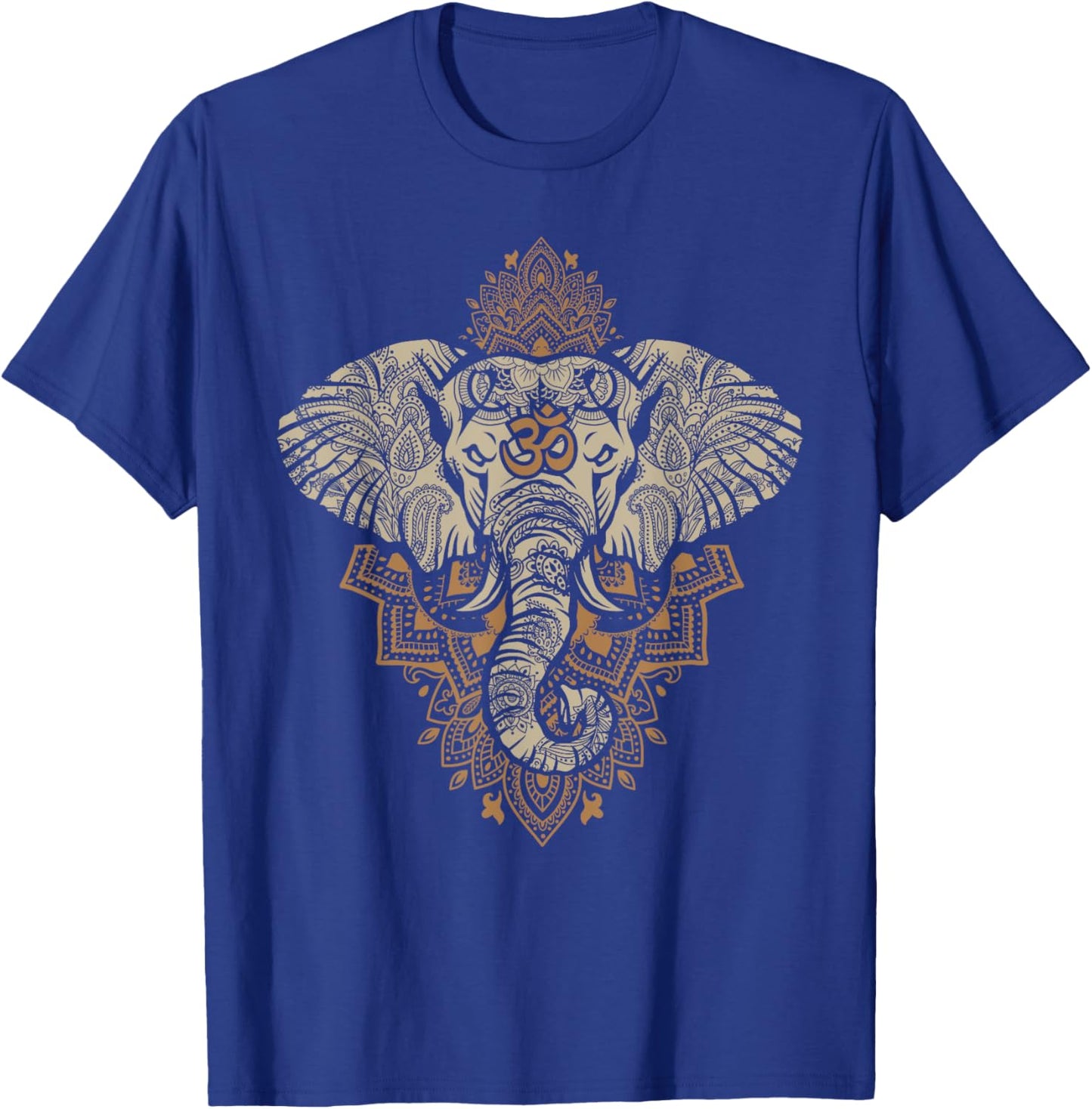 Psytrance Festival Psychedelic Goa Elephant Gift T-Shirt - T-Shirt | Royal
