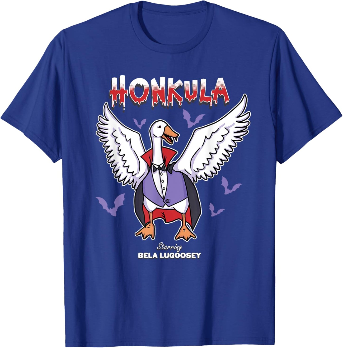 Honkula Funny Vampire Halloween Goose Meme Honkus Ponkus T-Shirt - T-Shirt | Royal
