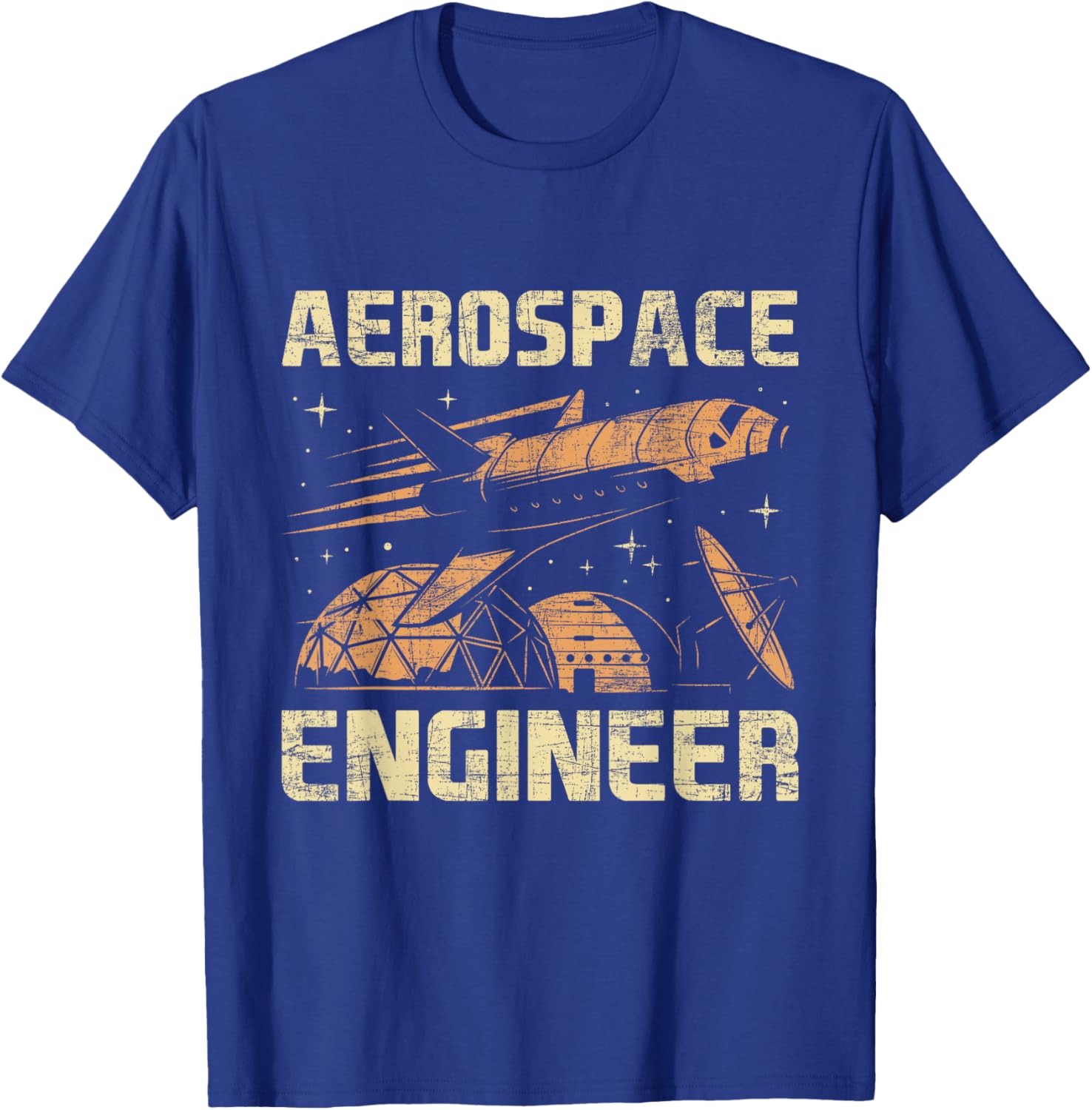 Aerospace Engineer - Aeronautical Aeronautics Spacecrafts T-Shirt - T-Shirt | Royal