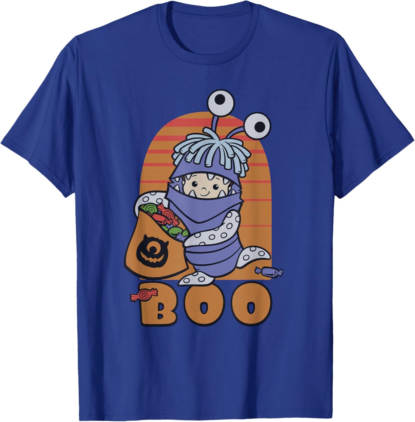 Disney Pixar Monster Inc Boo Halloween T-Shirt - T-Shirt | Royal