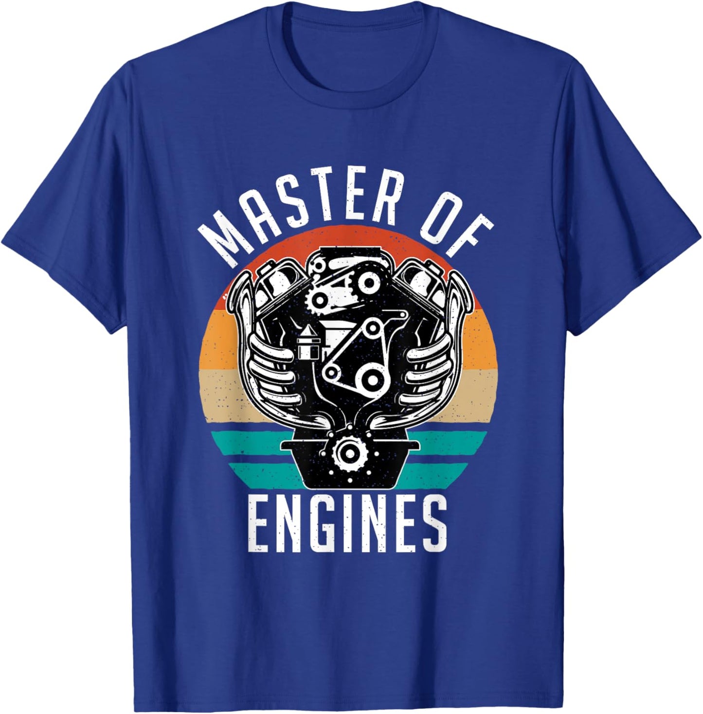 Master of Engines Repair Mechanic T-Shirt - T-Shirt | Royal