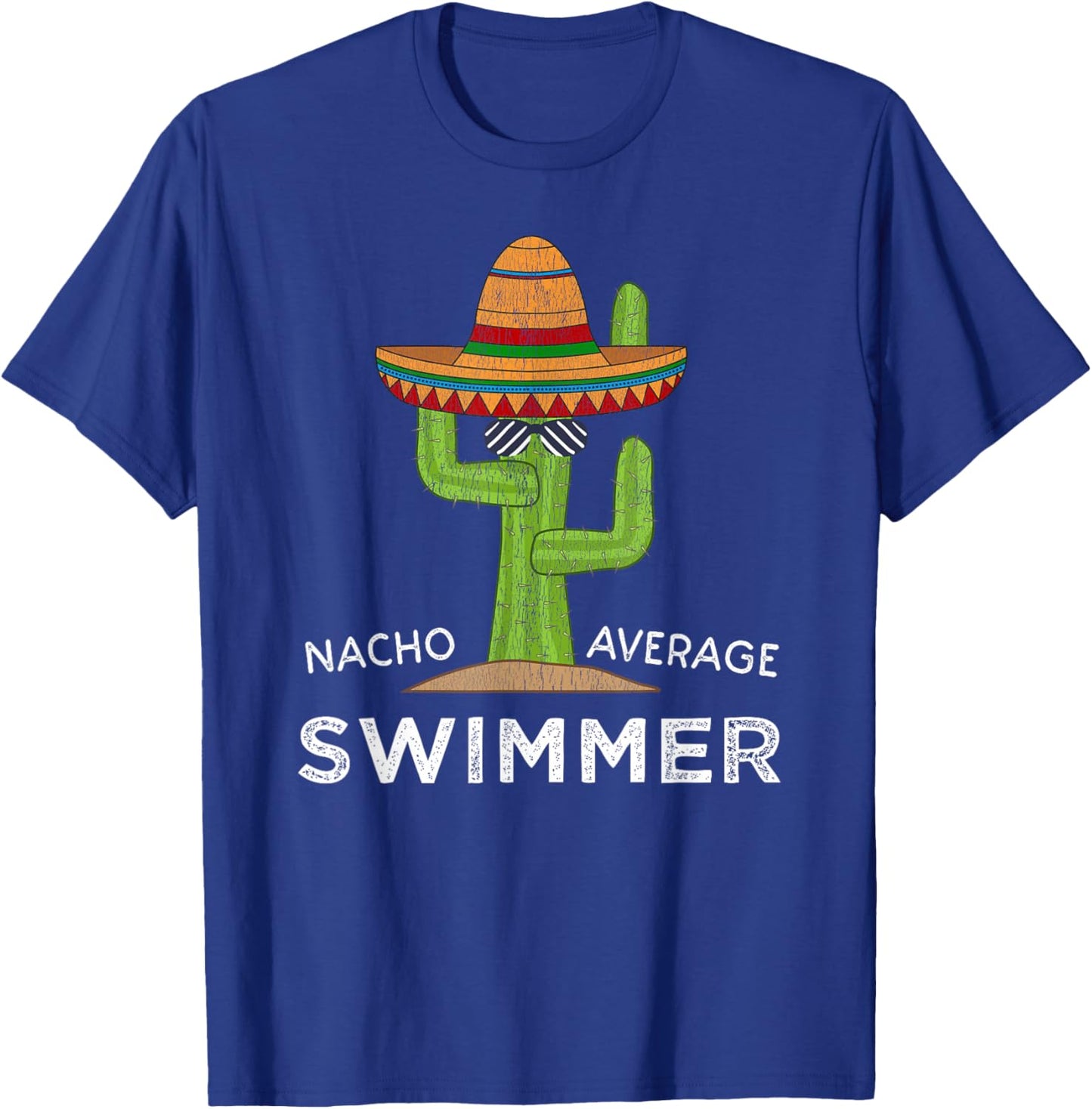Fun Hilarious Swimming Humor | Funny Swim Saying Swimmer T-Shirt - T-Shirt | Royal