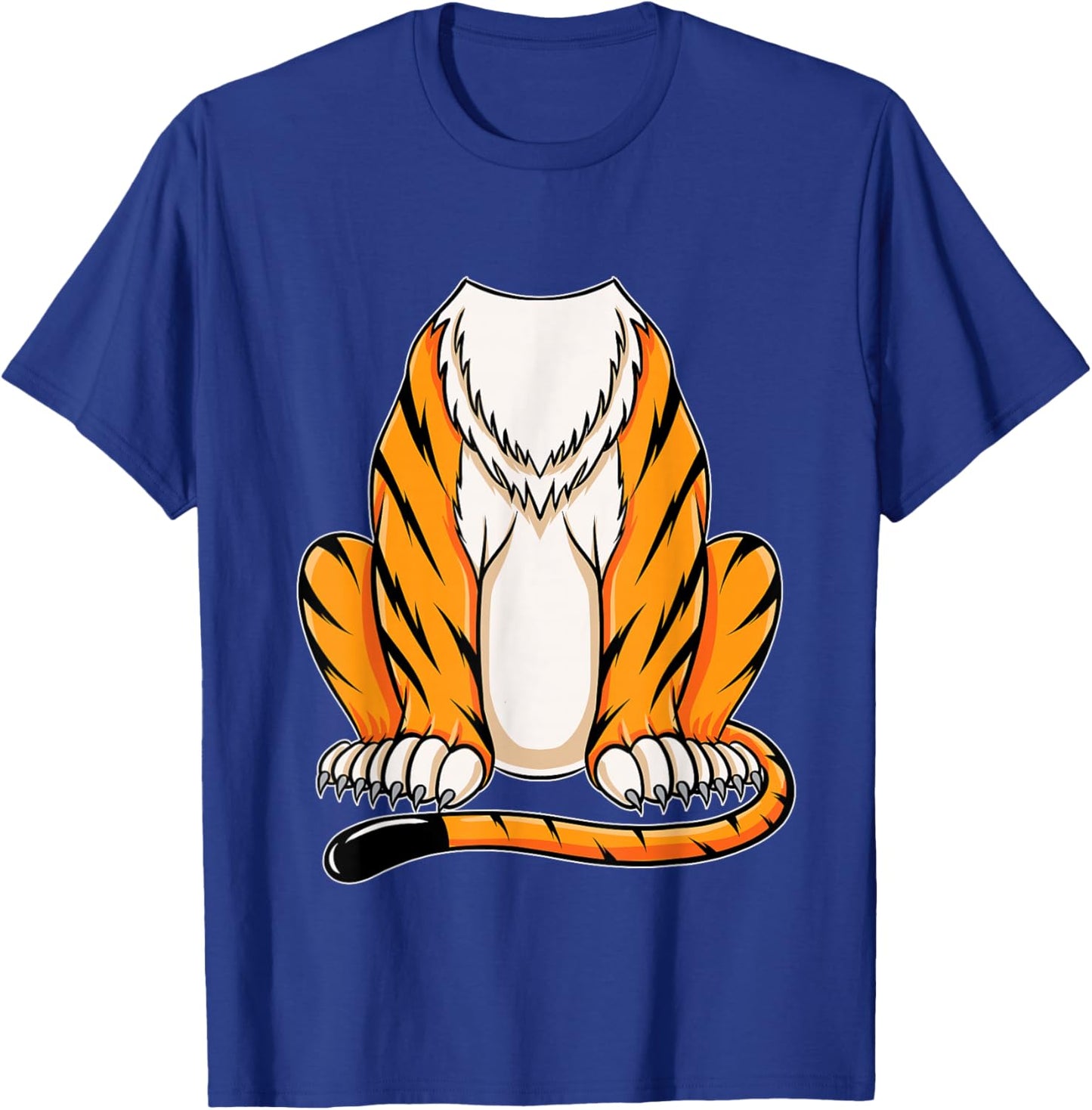 Headless Tiger Costume Halloween T-Shirt - T-Shirt | Royal