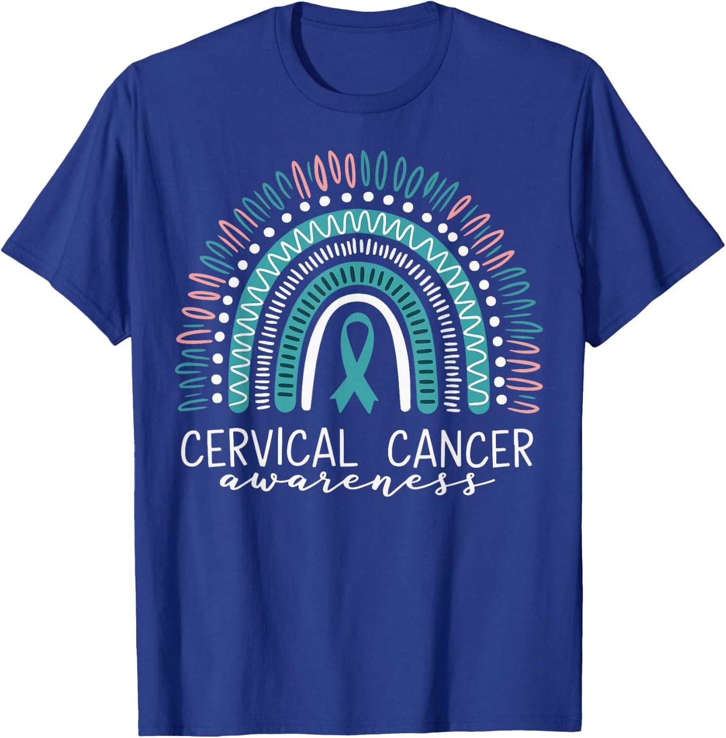 Cervical Cancer Awareness T-Shirt - T-Shirt | Royal