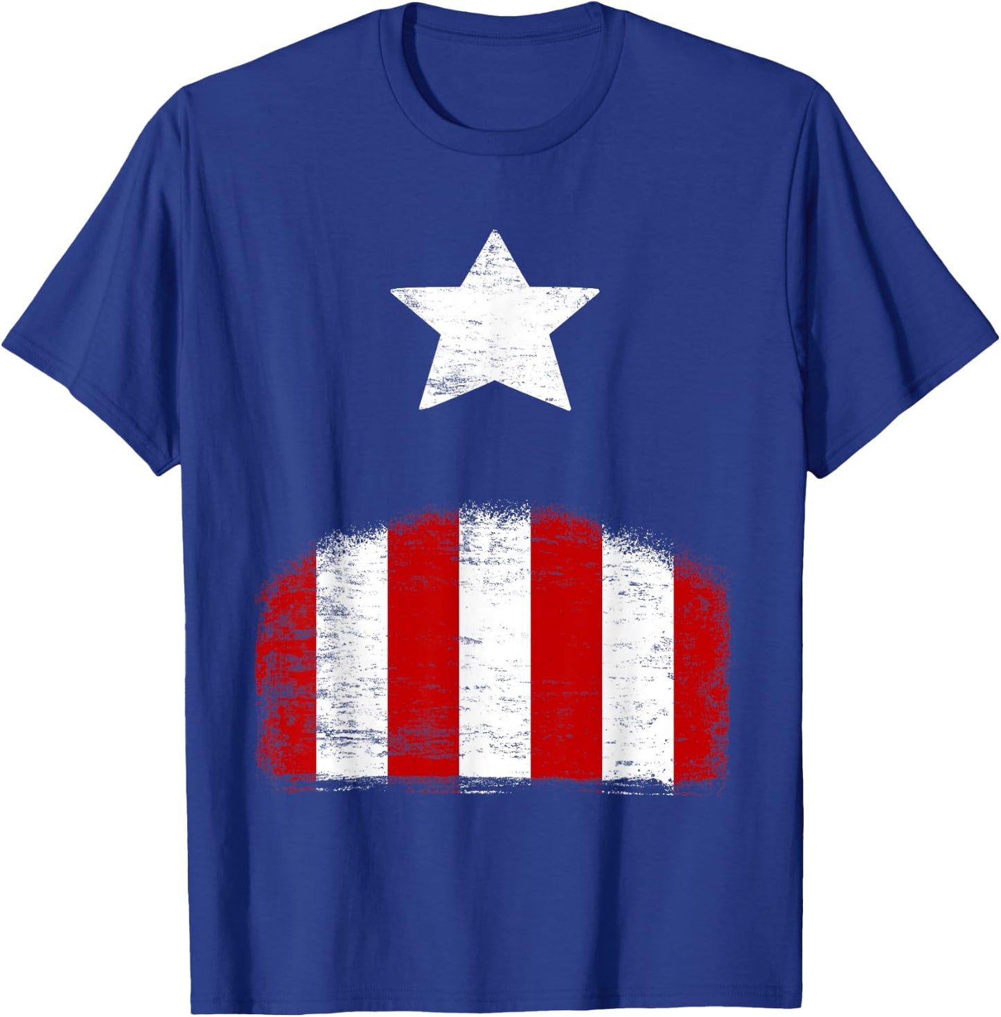 Marvel Captain America Classic Avengers Halloween Costume T-Shirt - T-Shirt | Royal