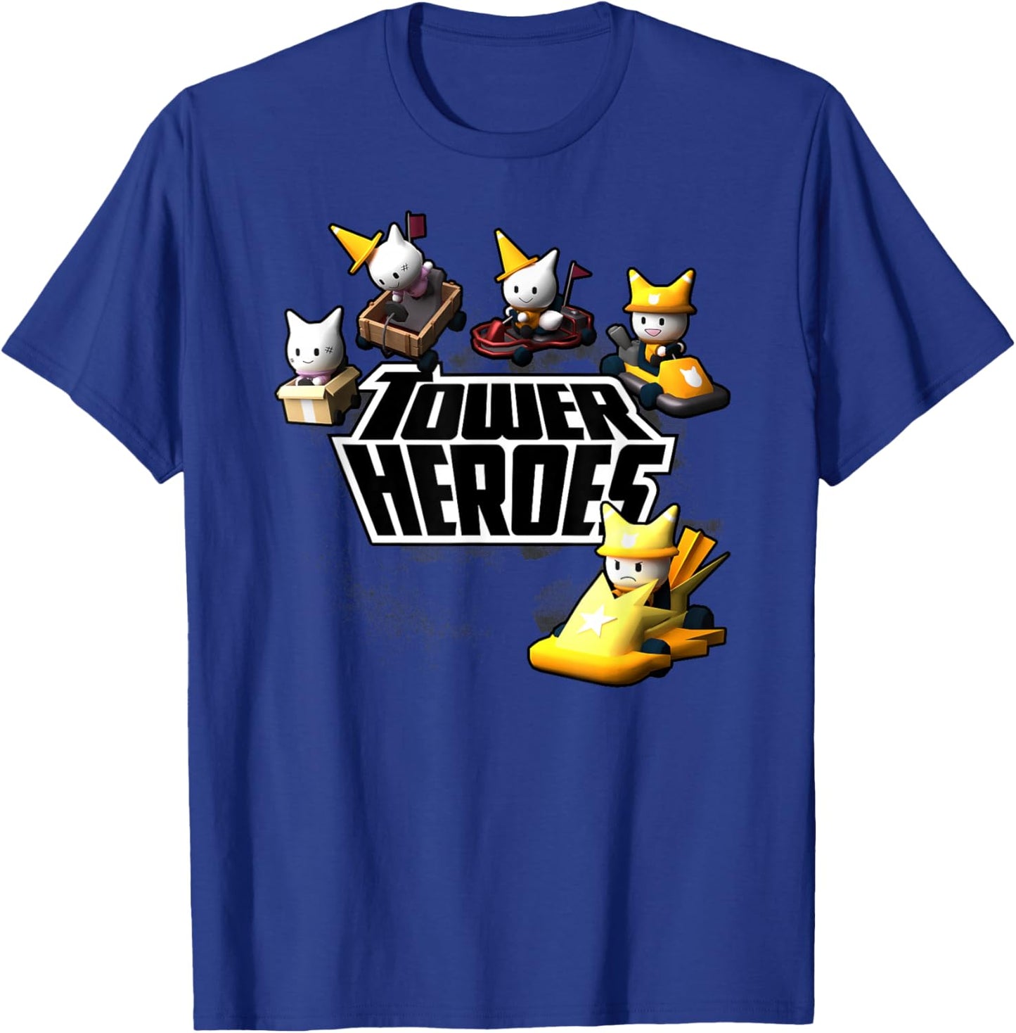 Pixel-bit Studio Tower Heroes Kart Kid T-Shirt - T-Shirt | Royal