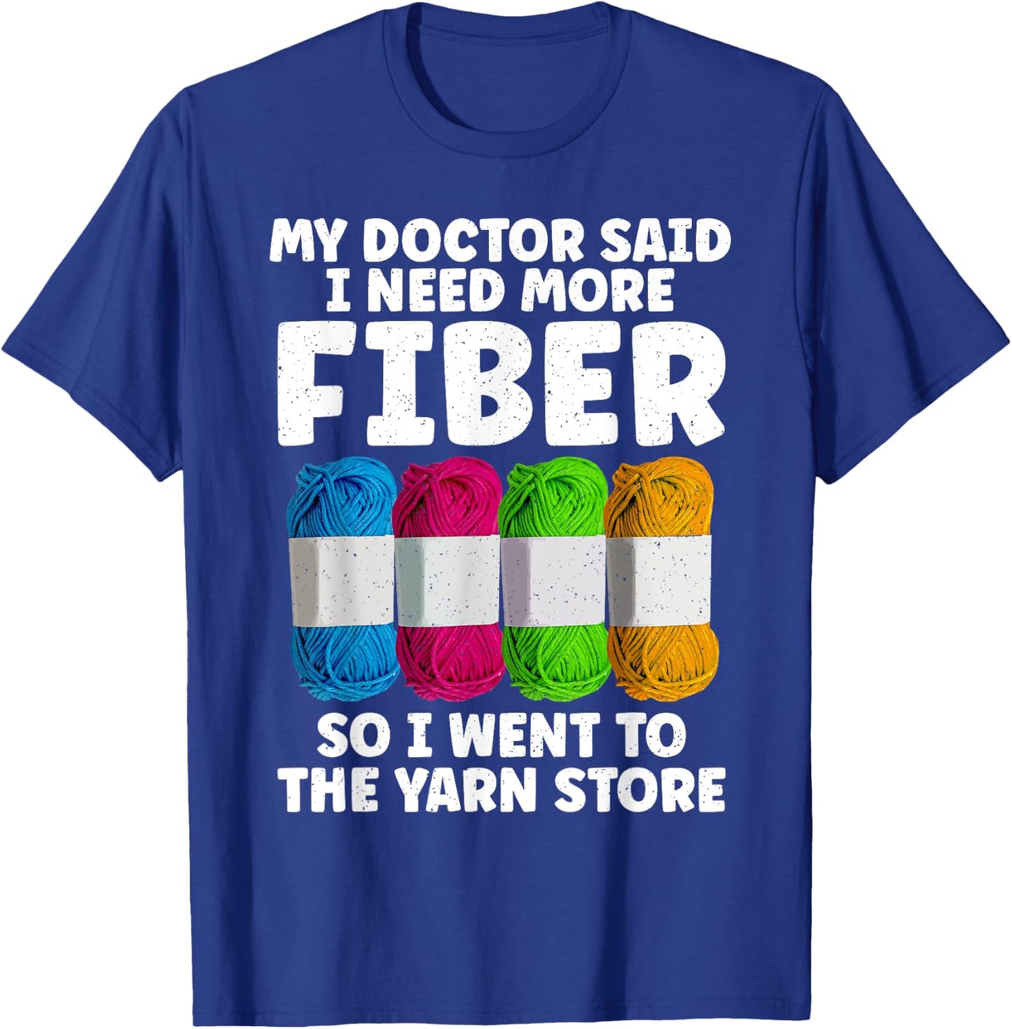 Funny Crocheting Mom Knitting Yarn Crochet Lovers T-Shirt - T-Shirt | Royal