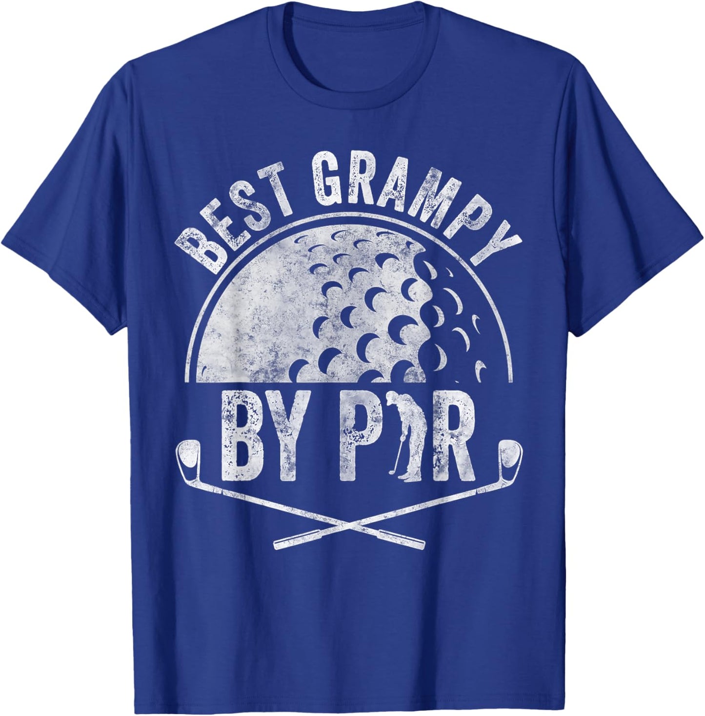 Best Grampy By Par Shirt Golf Lover Sports Golf Golfer T-Shirt - T-Shirt | Royal