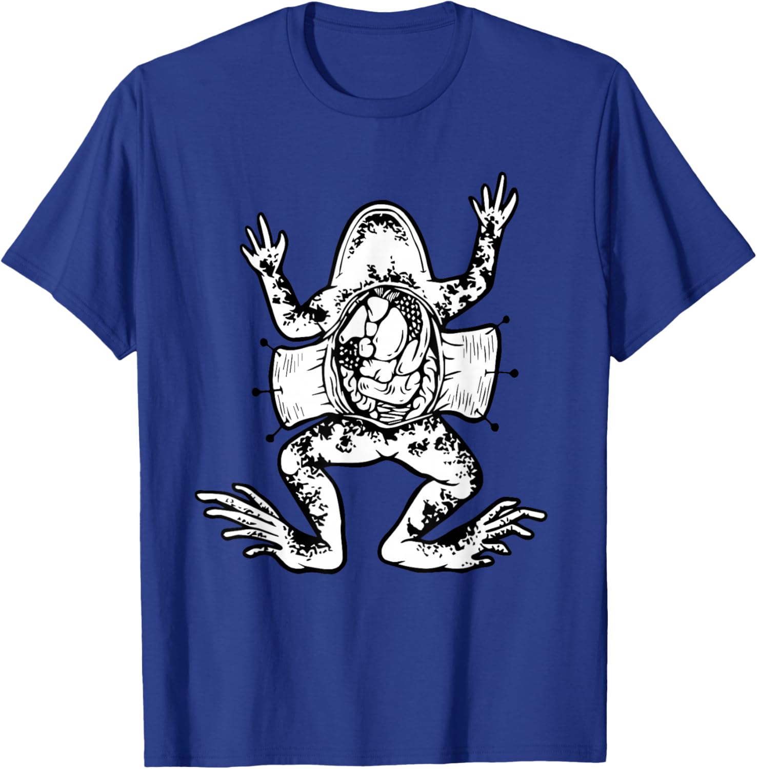 Frog Dissection Herpetologist Biology Teacher Cute Frog Women T-Shirt - T-Shirt | Royal