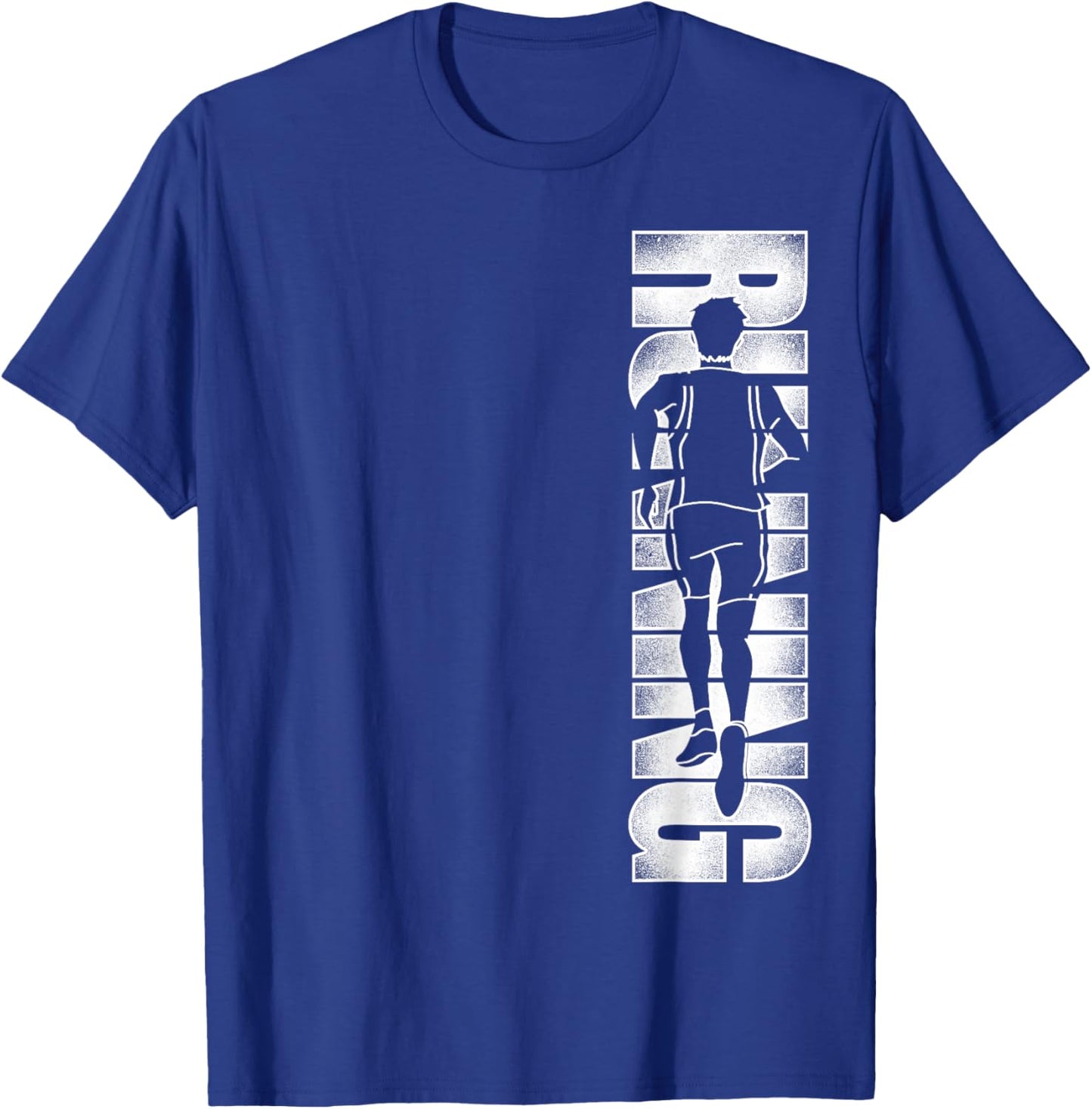 Running Runner Half Marathon Vintage Running T-Shirt - T-Shirt | Royal