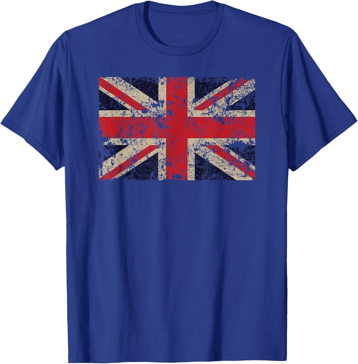 Vintage Union Flag Union Jack Gift T-Shirt - T-Shirt | Royal
