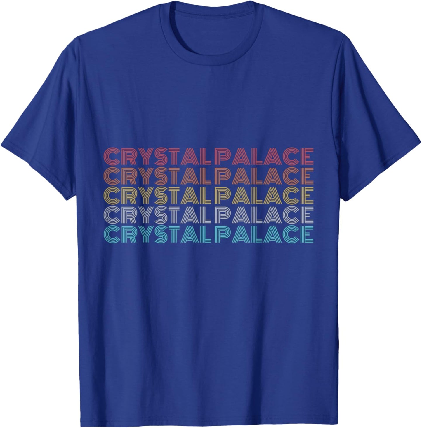Retro Vintage Crystal Palace T-Shirt - T-Shirt | Royal