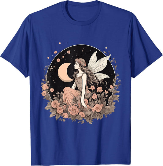 Whimsical Fairy Fairycore Aesthetic T-Shirt - T-Shirt | Royal