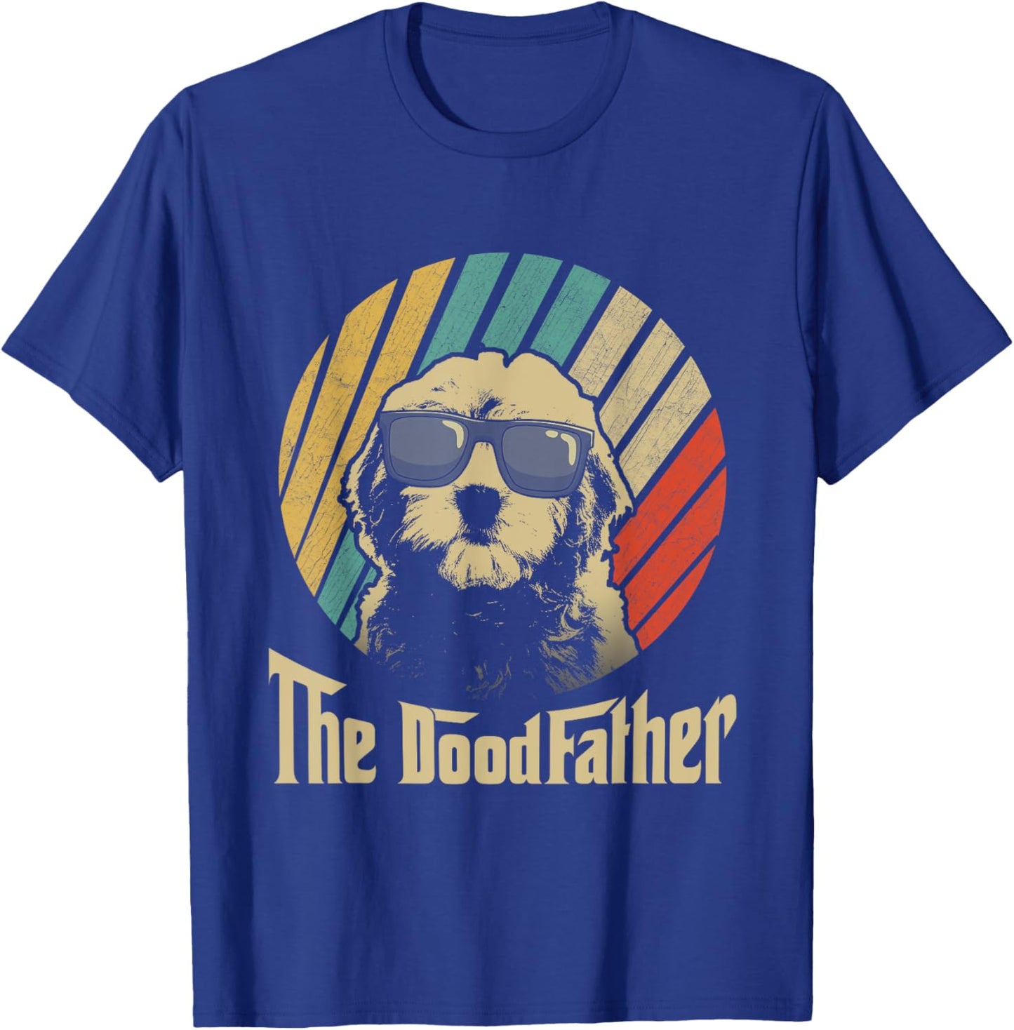 The Doodfather Best Doodle Dad Doodle Dog Fathers Day Men Women T-Shirt - T-Shirt | Royal