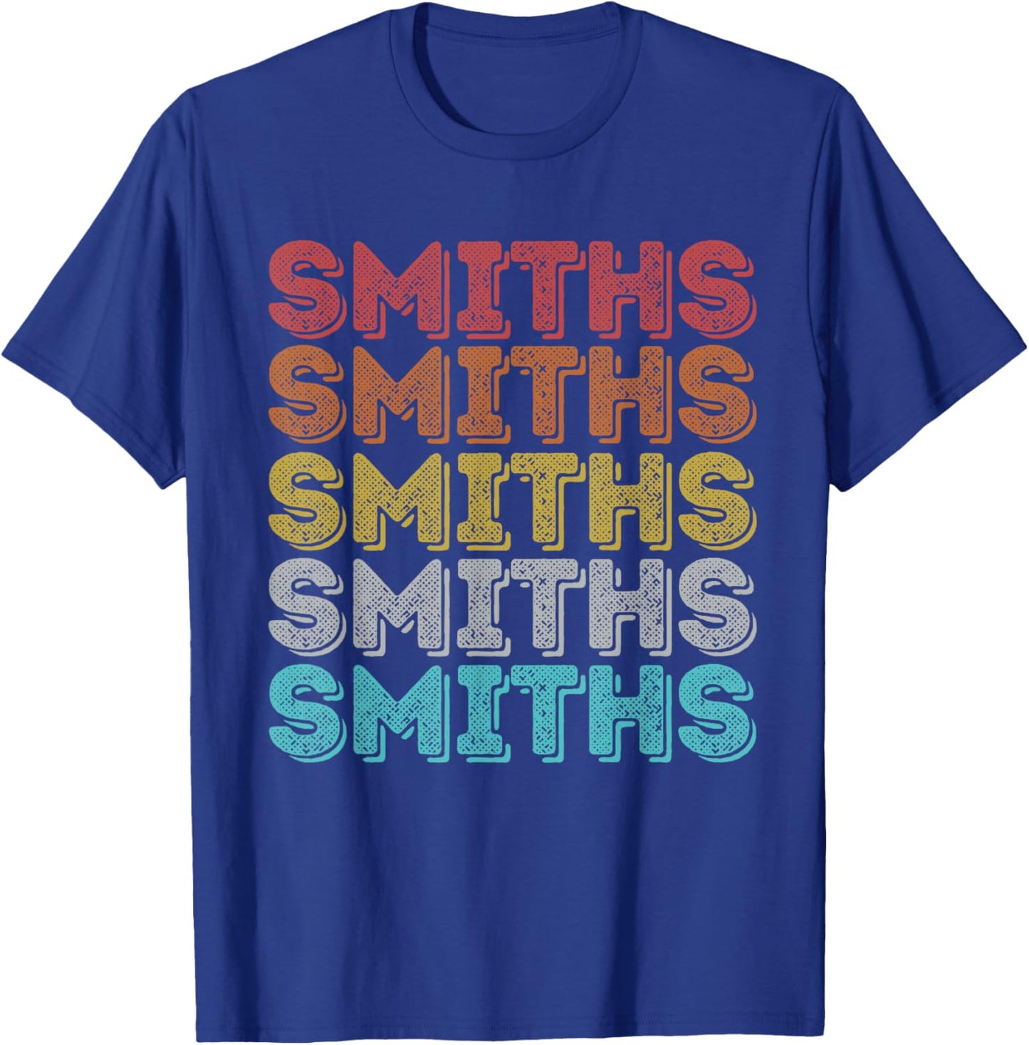 Vintage Retro Smiths T-Shirt - T-Shirt | Royal
