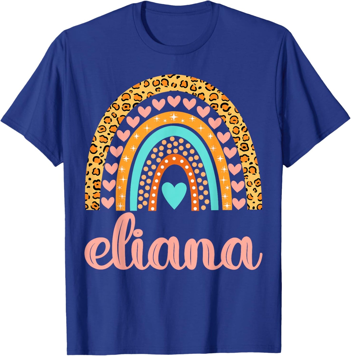 Eliana Eliana Name Birthday Shirt Gift T-Shirt - T-Shirt | Royal