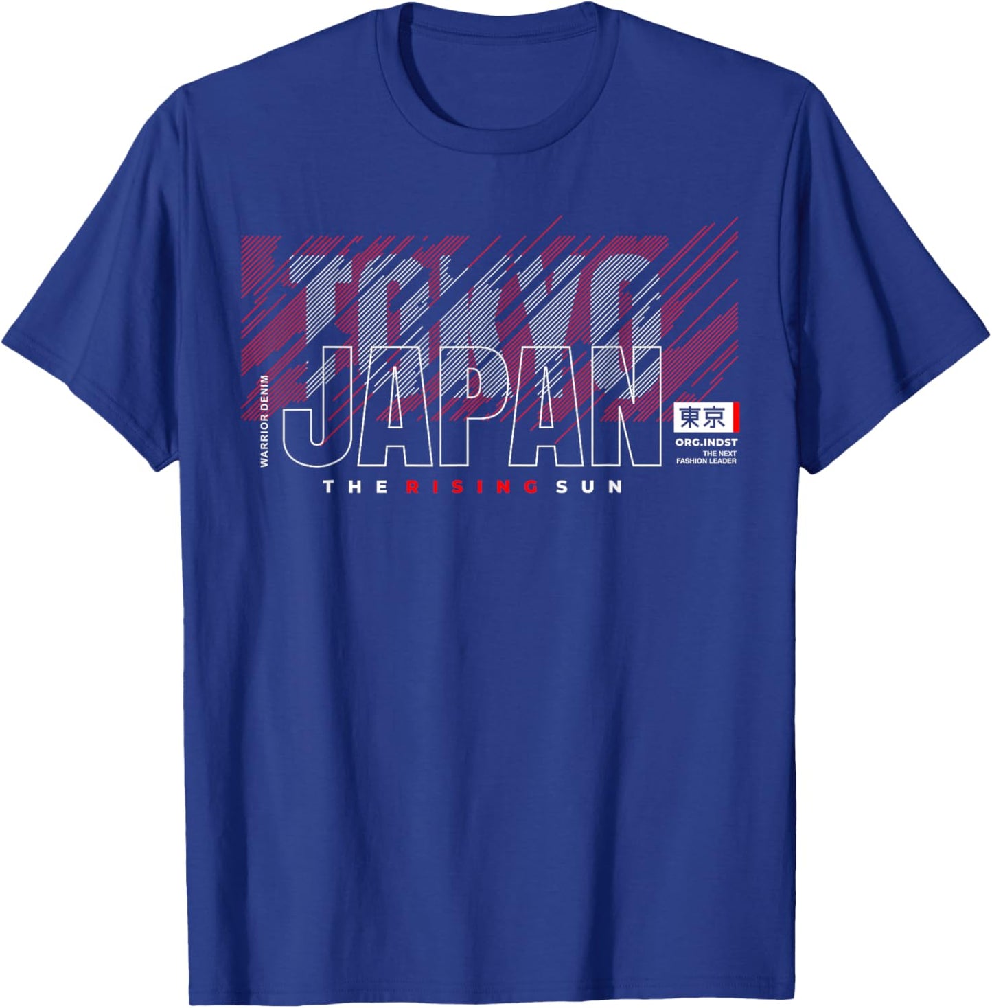 Tokyo Japan The Rising Sun T-Shirt - T-Shirt | Royal