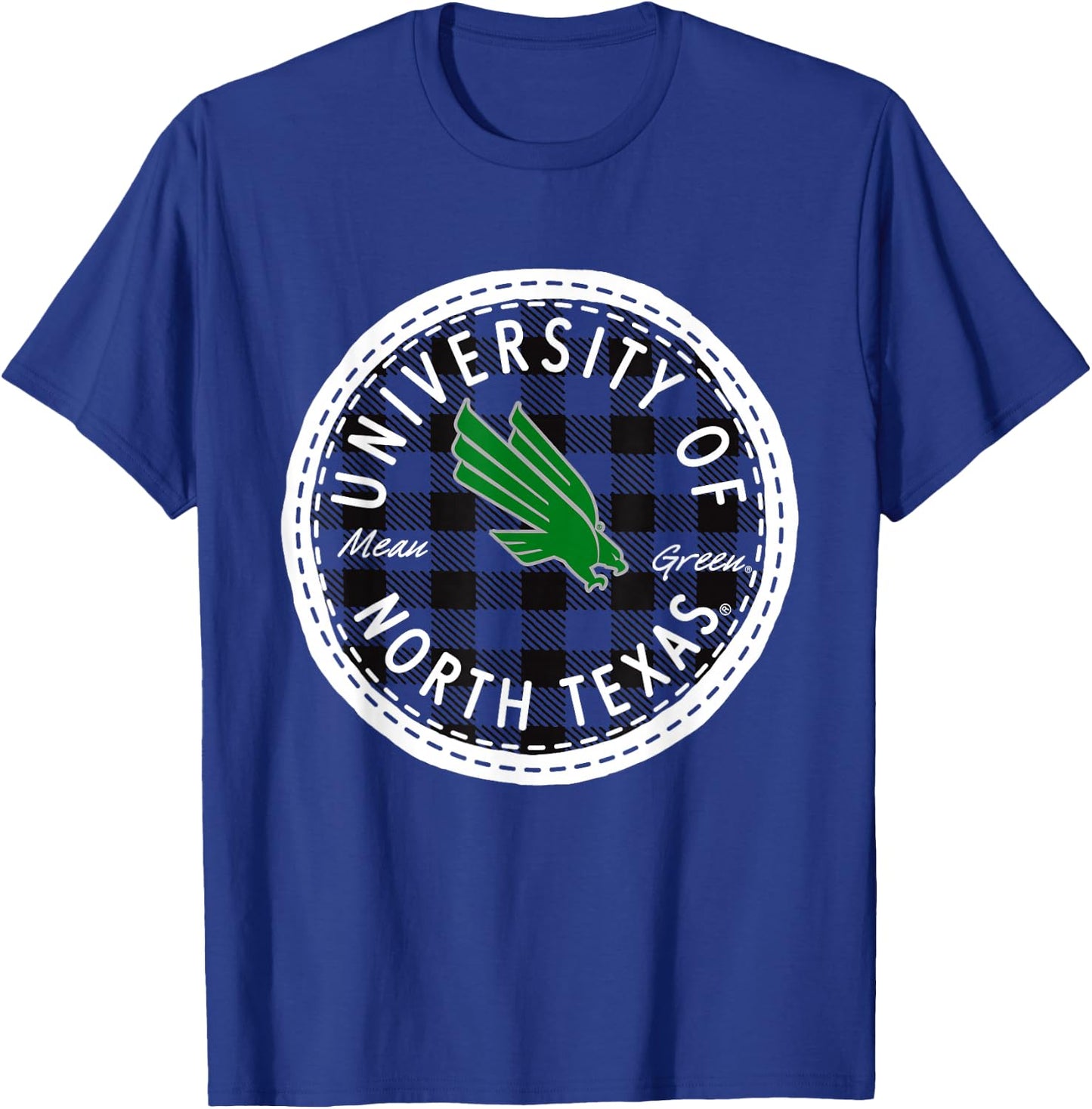 North Texas Mean Green | NCAA University of Merch | 1709EL08 T-Shirt - T-Shirt | Royal
