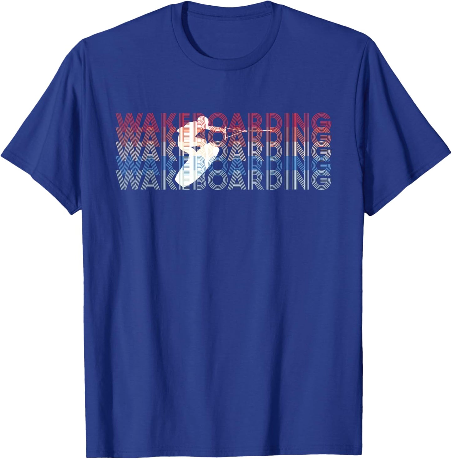 Wakeboard Wakeboarding Wakeboarder Wakesurf Board Surfing T-Shirt - T-Shirt | Royal