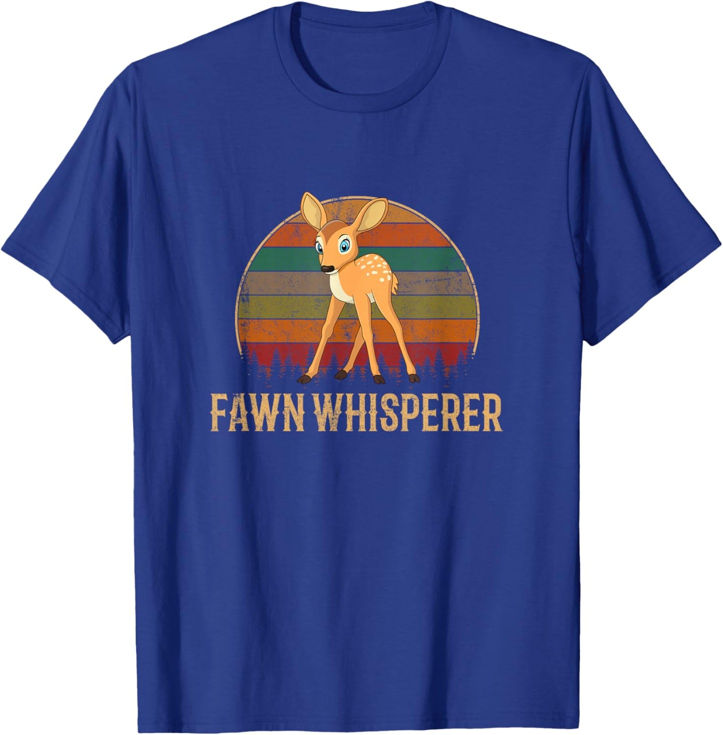 Fawn whisperer, deer fawn T-Shirt - T-Shirt | Royal