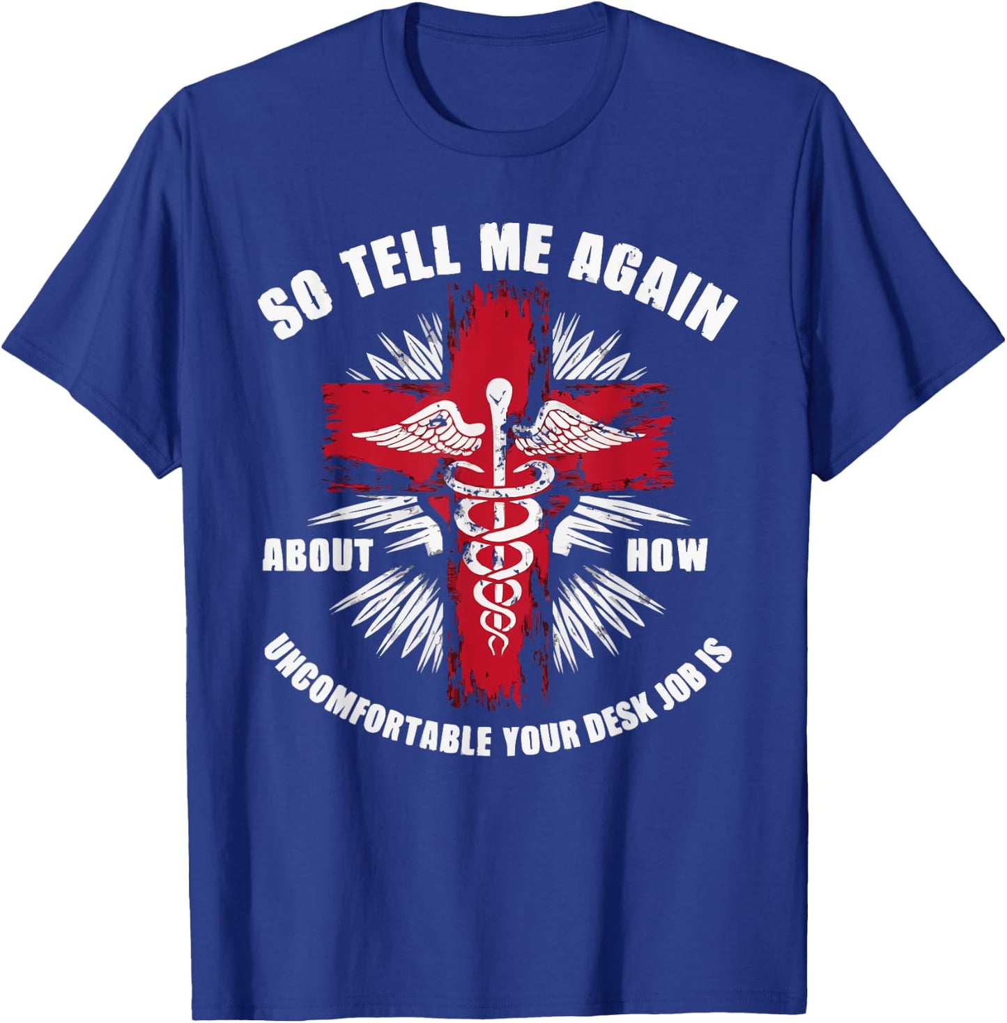 Combat Medic First Aid Field Medic Military T-Shirt - T-Shirt | Royal