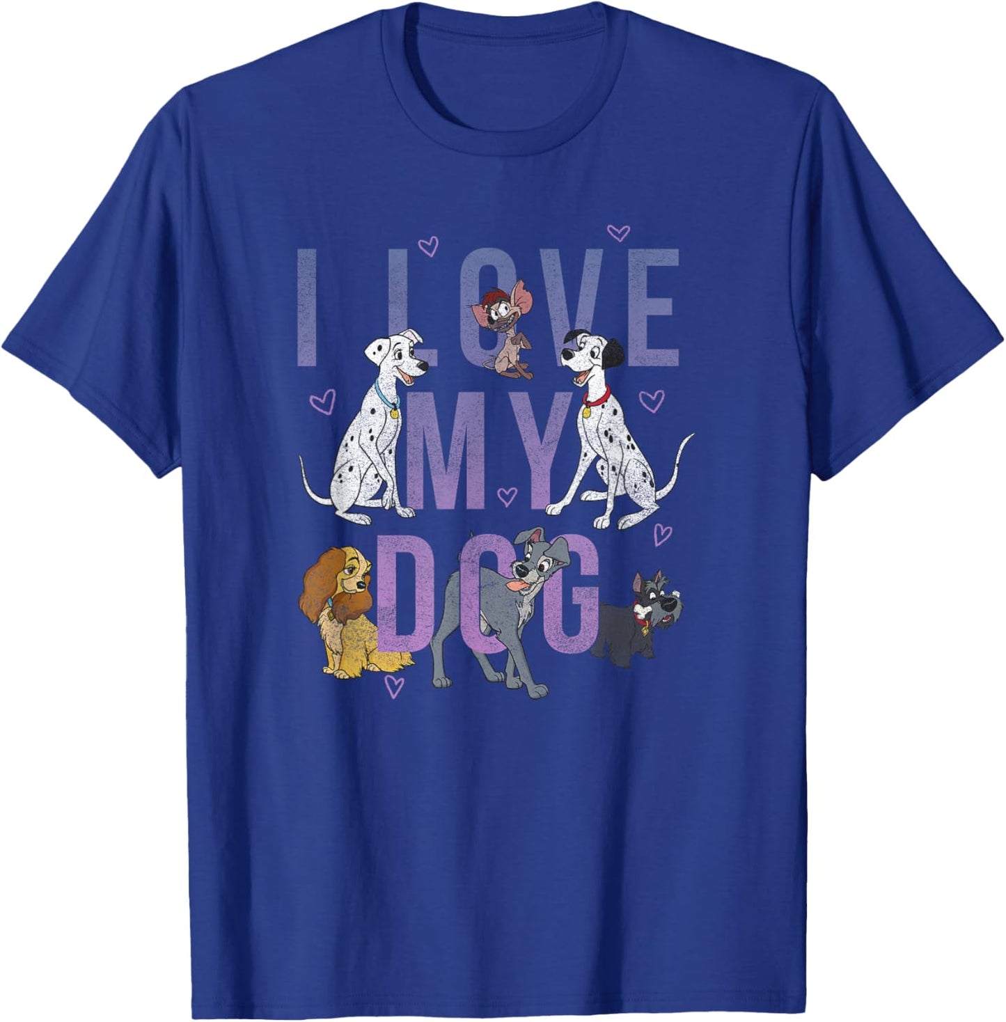 Disney Classic Group International Dog Day I Love My Dog T-Shirt - T-Shirt | Royal