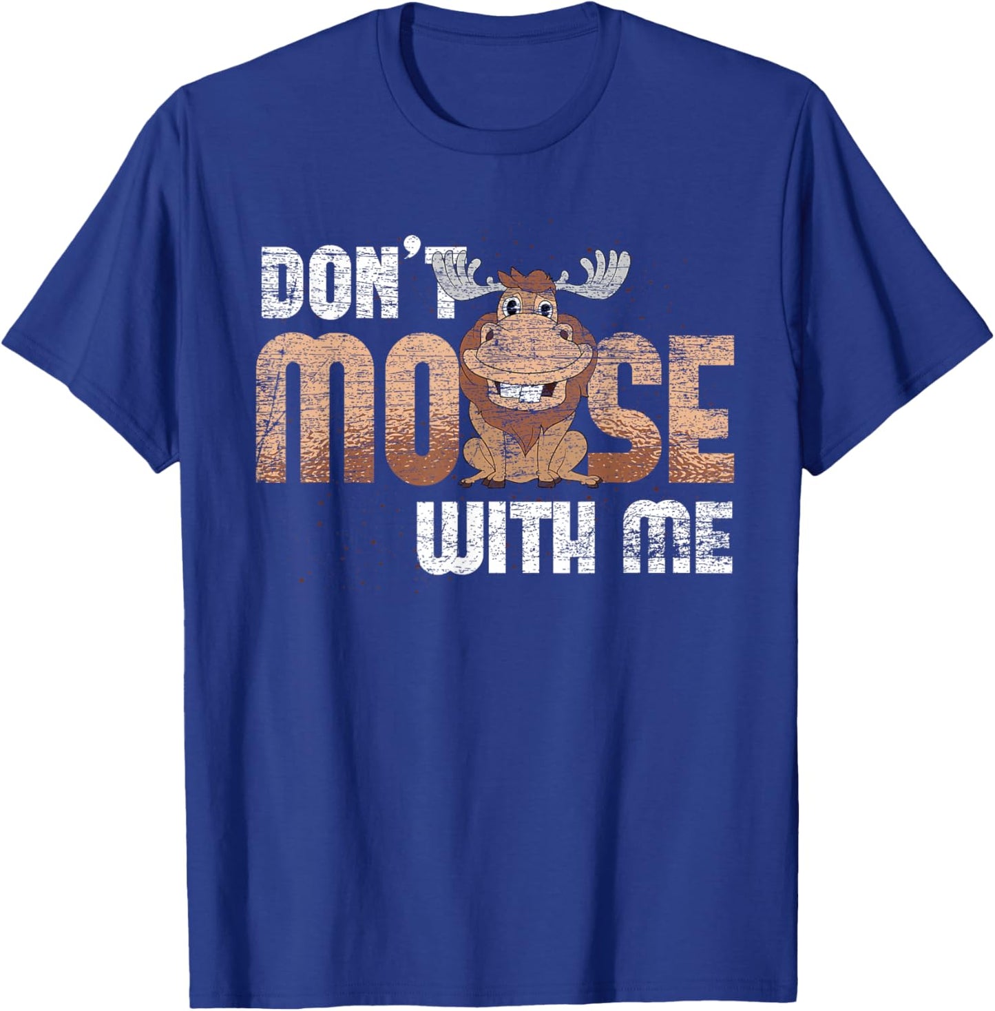 Scandinavia Animal Sweden Nature Wild Animal Funny Moose T-Shirt - T-Shirt | Royal