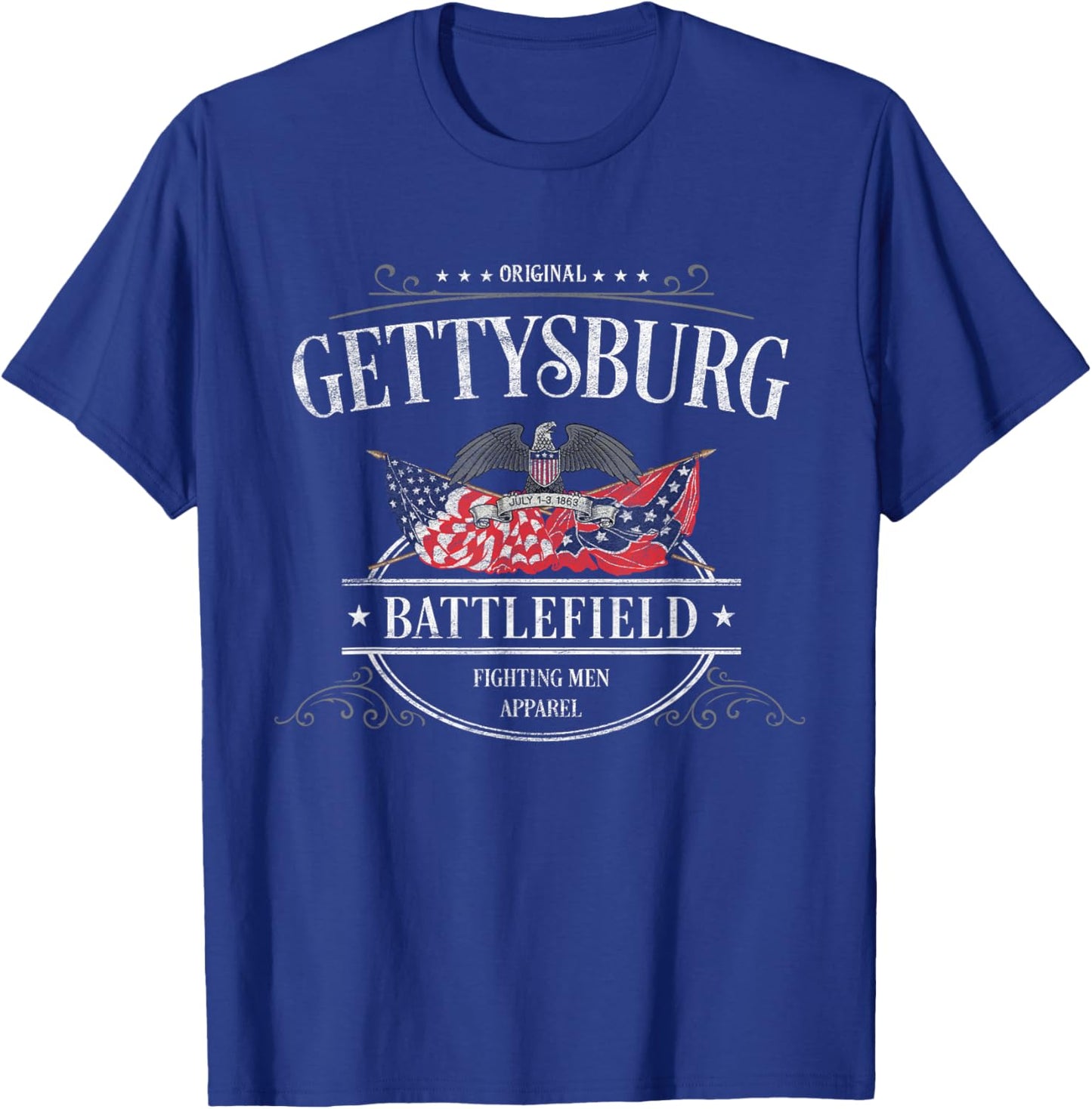 Gettysburg Pennsylvania T-Shirt - T-Shirt | Royal