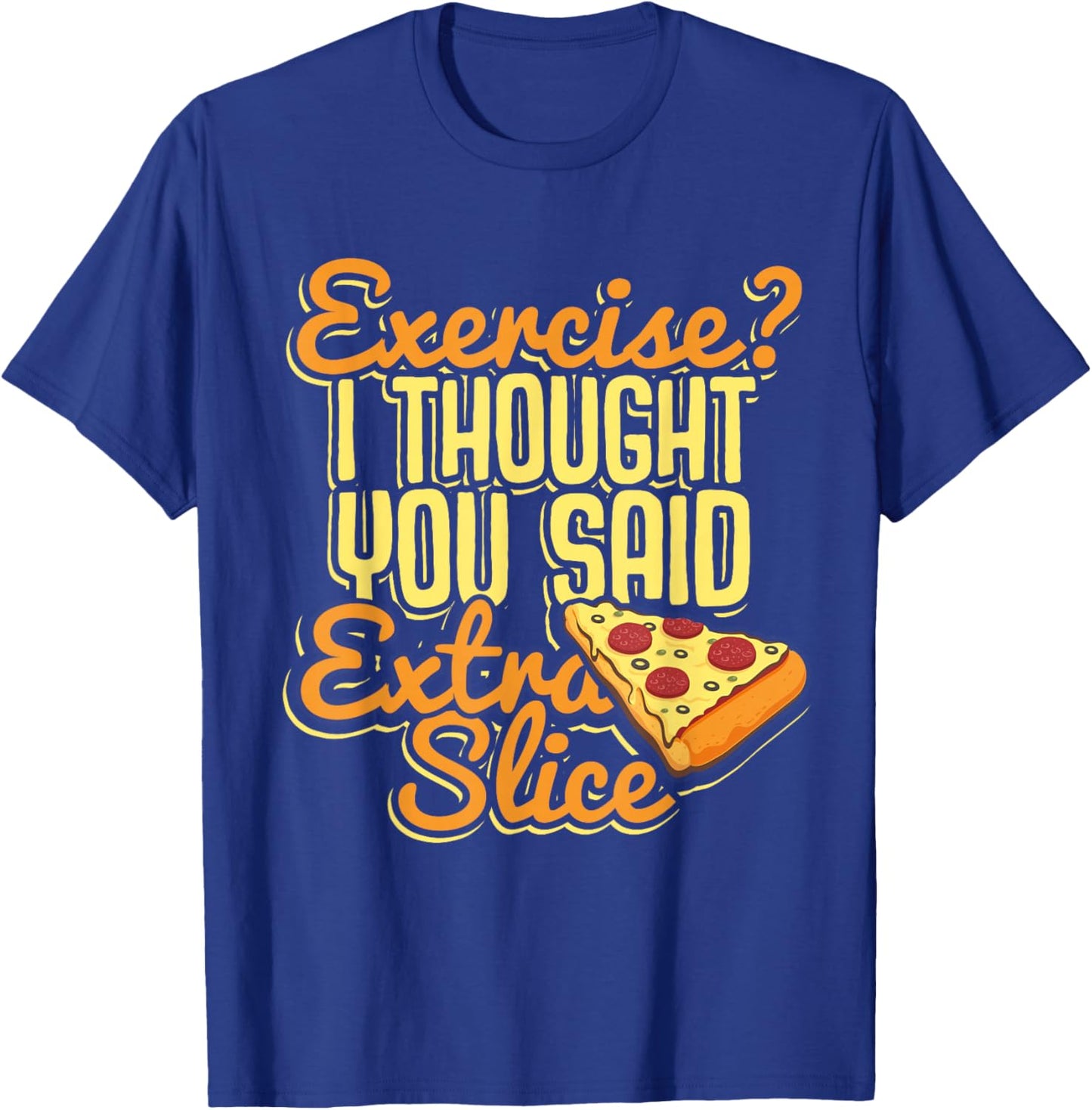 Pizza Pizzeria Italian Food Gift T-Shirt - T-Shirt | Royal