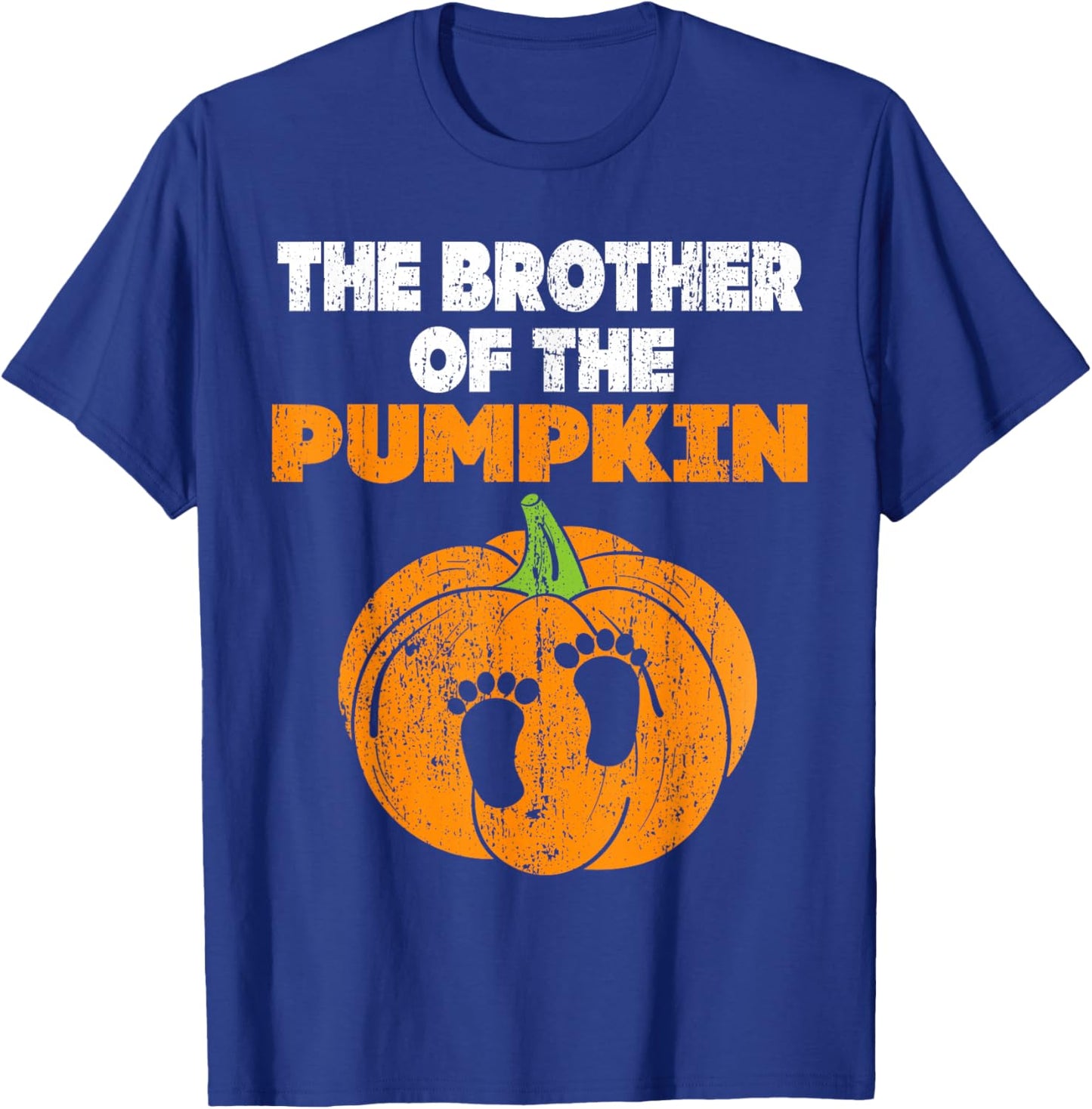 Halloween Pregnancy Costume Expecting Pumpkin Brother T-Shirt - T-Shirt | Royal