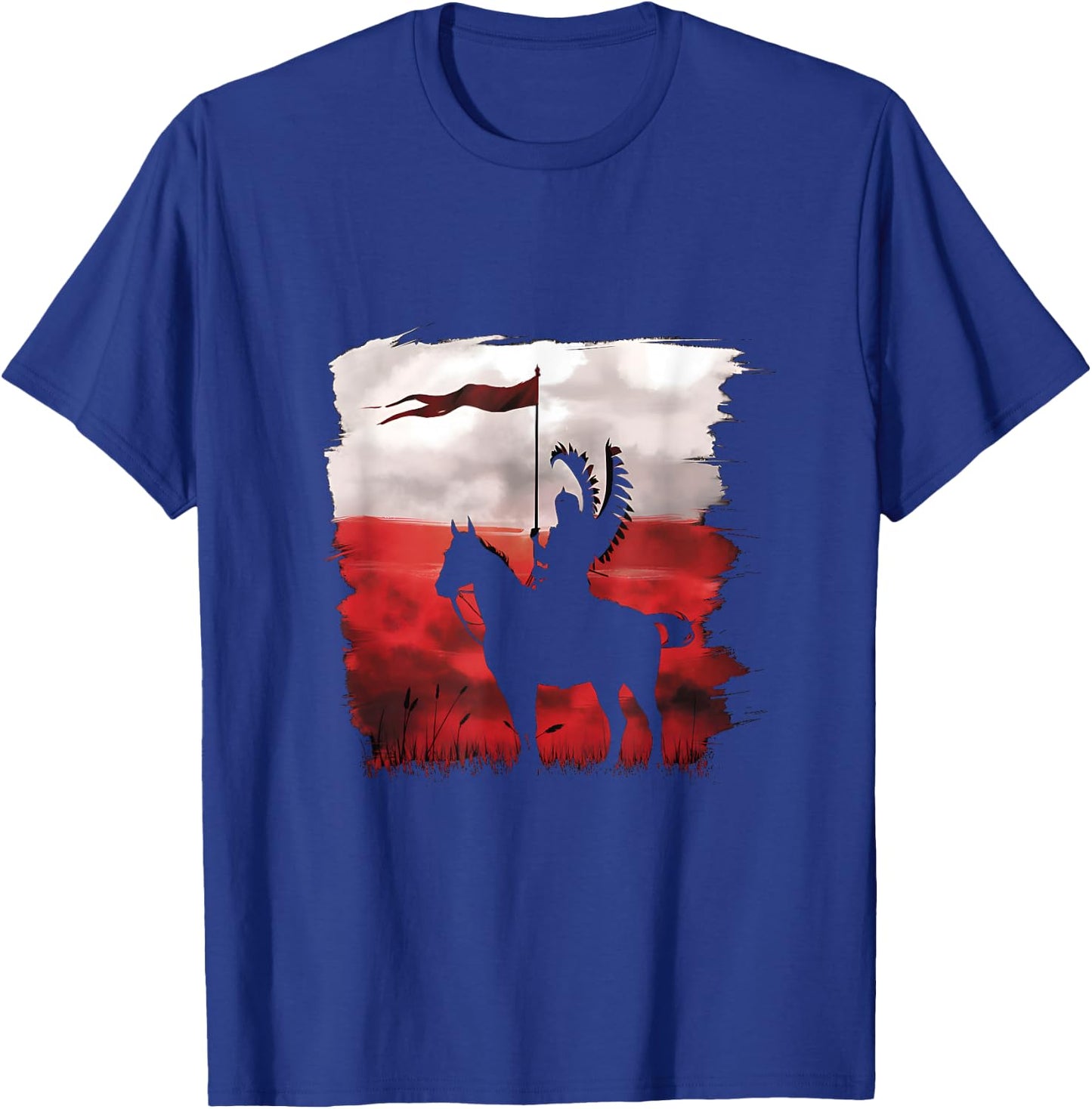 Polish national day Hussar Husaria Polska Poland Flag T-Shirt - T-Shirt | Royal