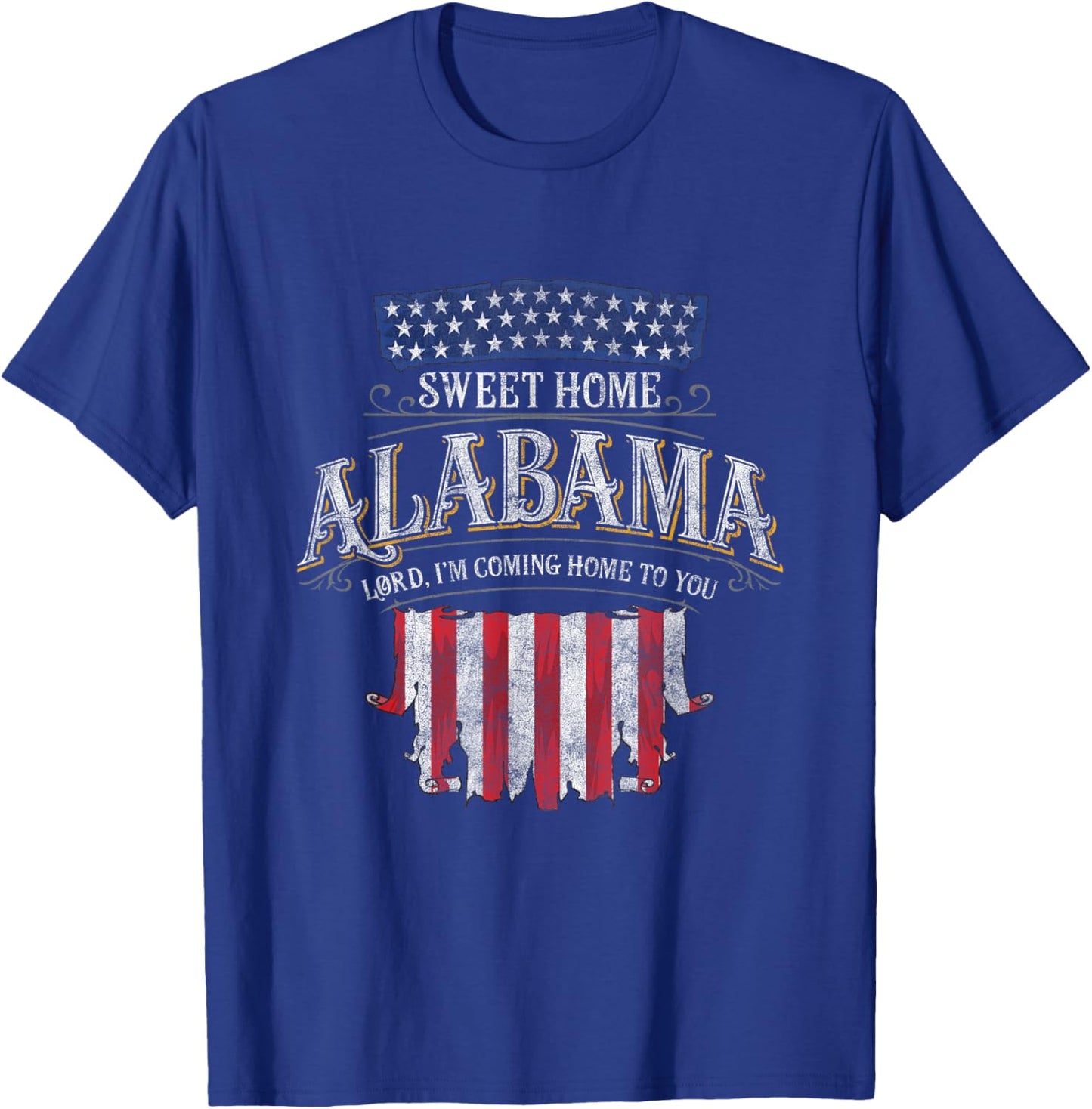LyricVerse - Sweet Home Alabama T-Shirt - T-Shirt | Royal