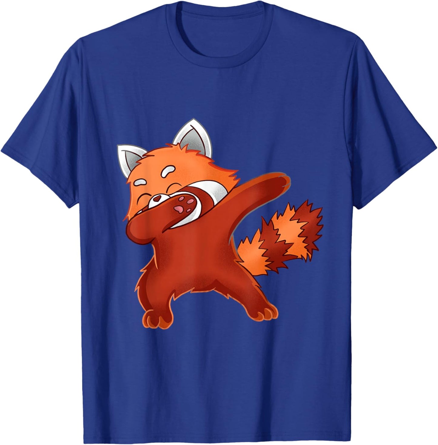 Funny Dabbing Red Panda Lover T-Shirt - T-Shirt | Royal