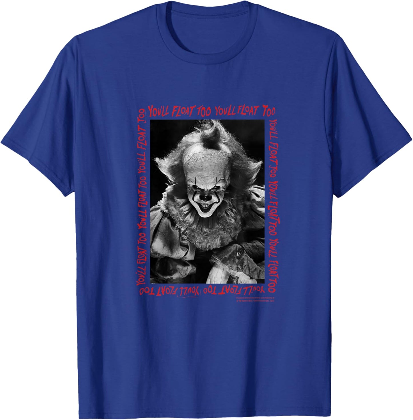 IT You'll Float Too Frame T-Shirt - T-Shirt | Royal