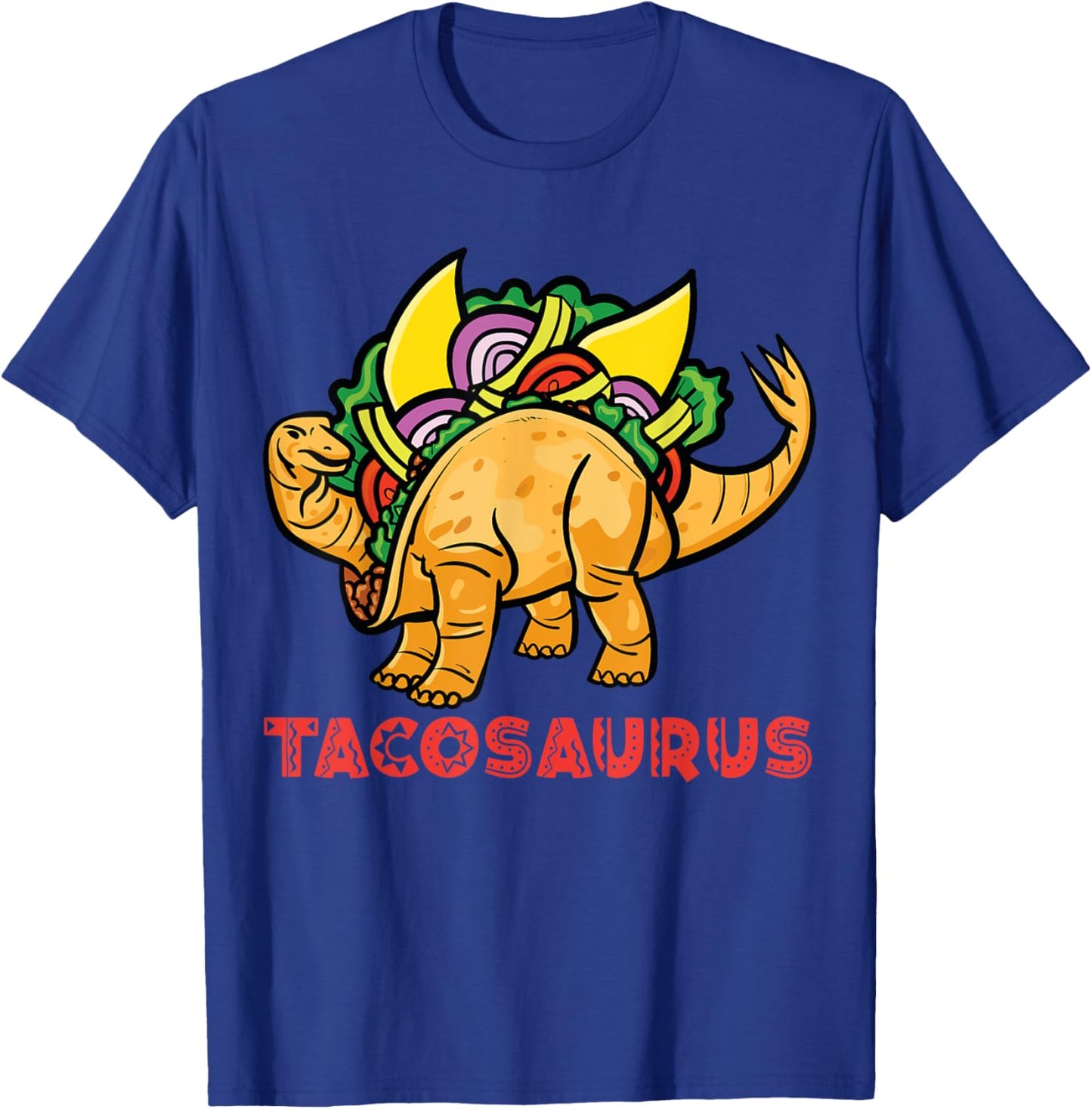 Tacosaurus Dinosaur Sauropode Apatosaurus Taco T-Shirt - T-Shirt | Royal