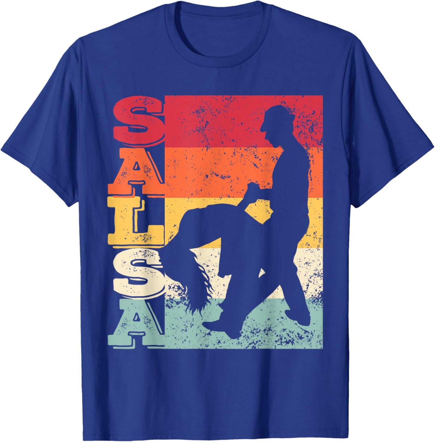 Salsa Festival Vintage Latin Dance for Salsero and Salsera T-Shirt - T-Shirt | Royal