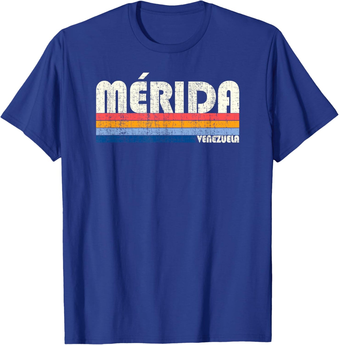Retro Vintage 70s 80s Style Mérida, Venezuela T-Shirt - T-Shirt | Royal