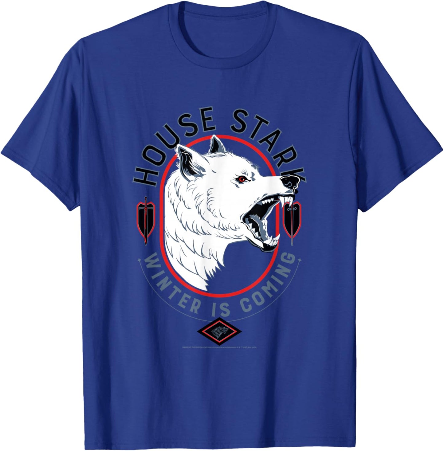 Game of Thrones House Stark Winter is Coming T-Shirt - T-Shirt | Royal