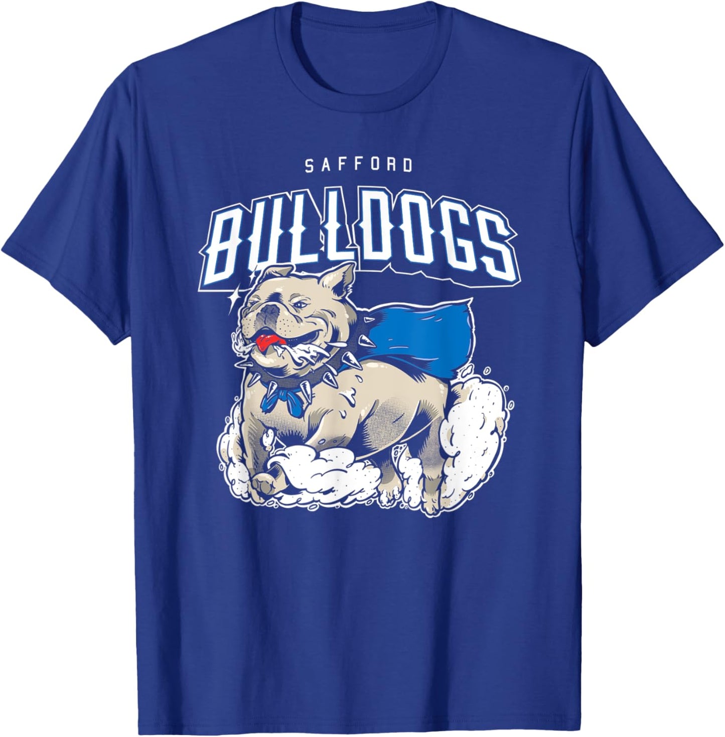 Safford Bulldogs T-Shirt - T-Shirt | Royal