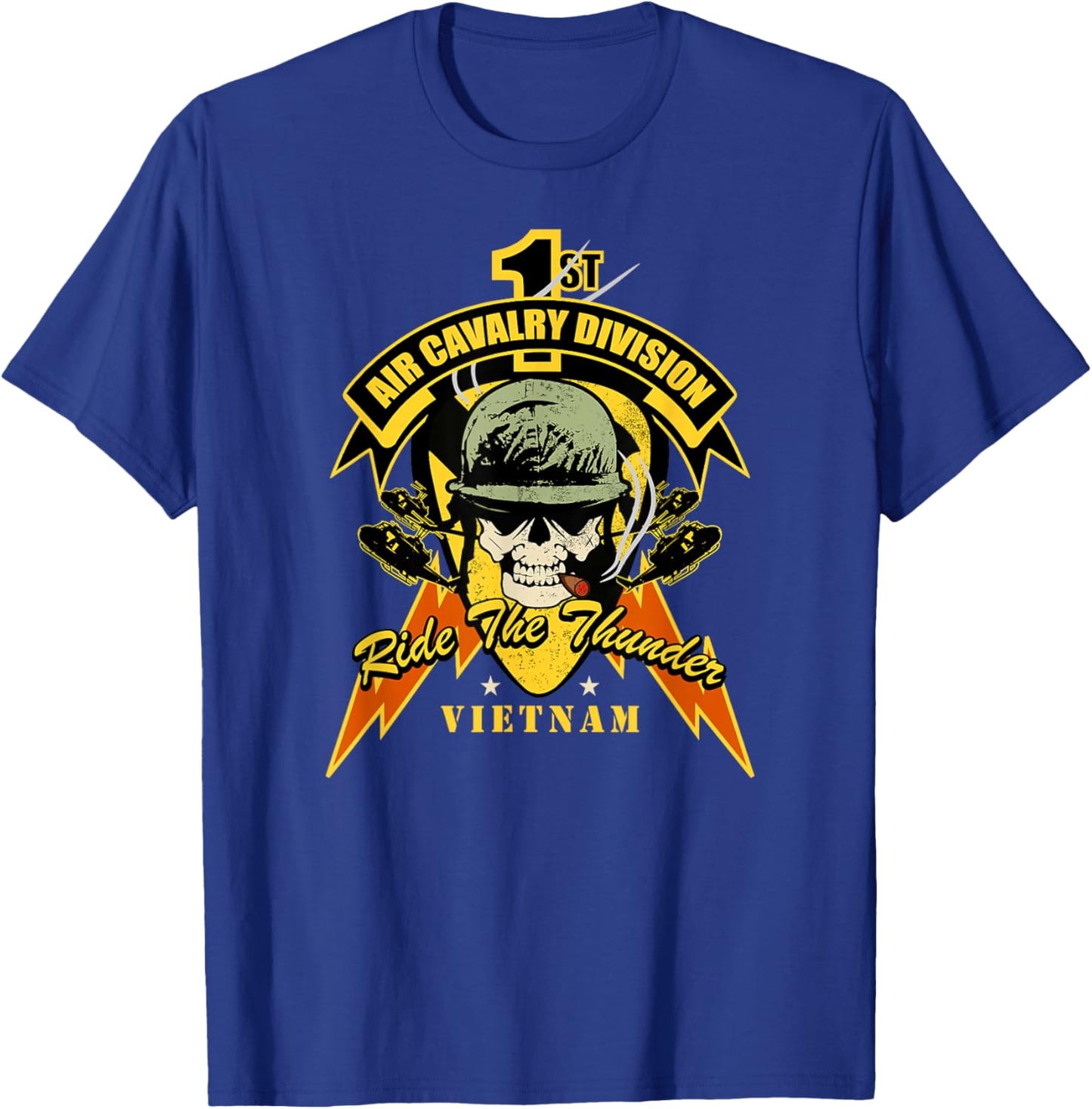 1st Air Cavalry Division T-Shirt - T-Shirt | Royal
