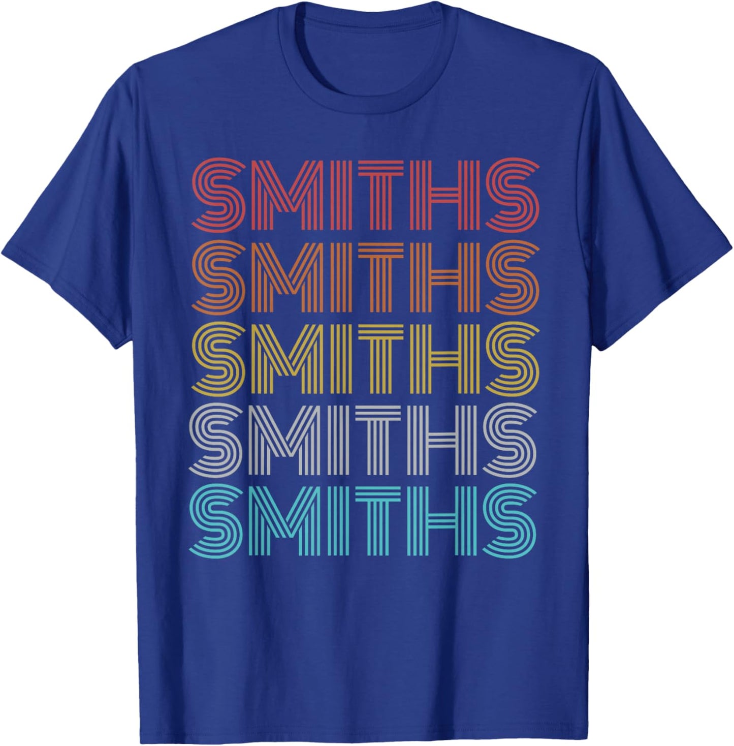 Retro Vintage Smiths T-Shirt - T-Shirt | Royal