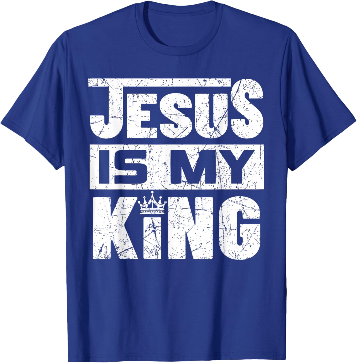 Jesus Is My King T-Shirt - T-Shirt | Royal