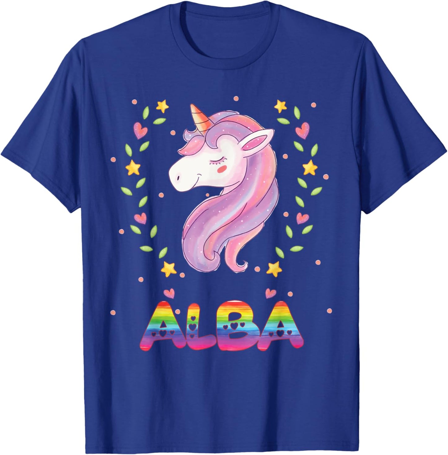 Alba T Shirt Gift Girls Named Alba T-Shirt - T-Shirt | Royal